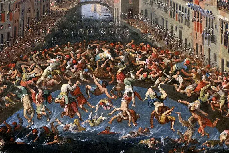 Cover image for Die wilde Geschichte hinter der Ponte dei Pugni in Venedig