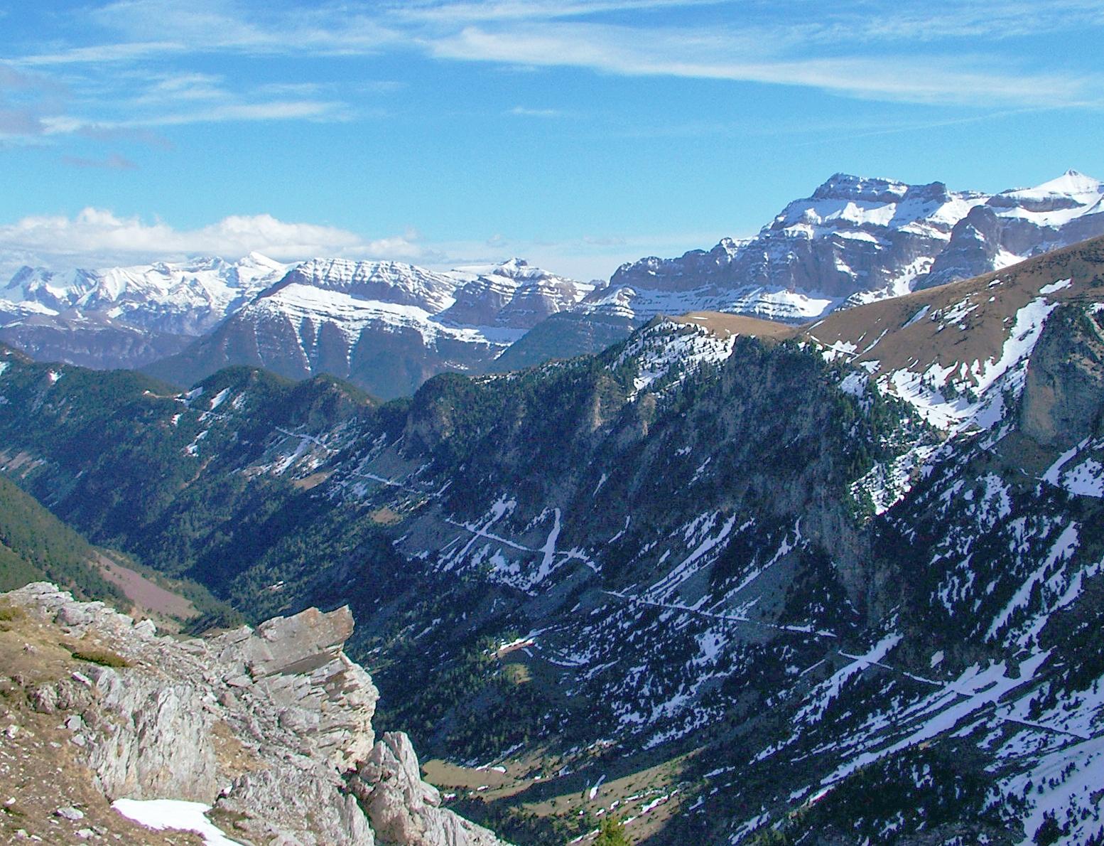 Die Pyrenäen von Aragon, Spanien. BirdingInSpain