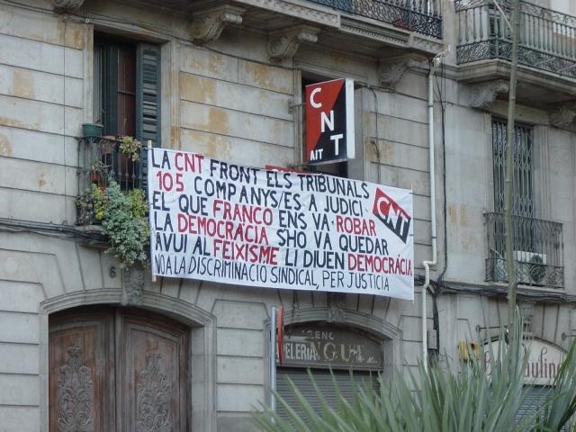 Ufficio della CNT a Barcellona. (Foto di Zeno Gantner, CC BY-SA 3.0)