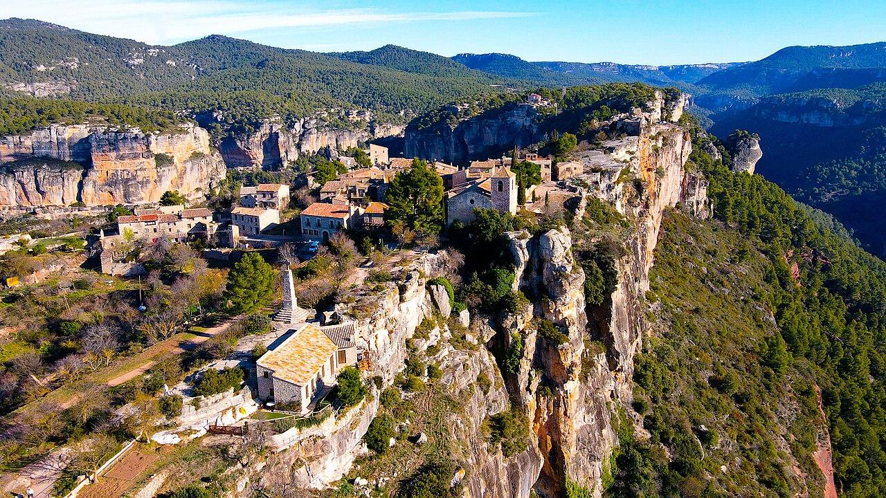 Siurana: El borde del acantilado