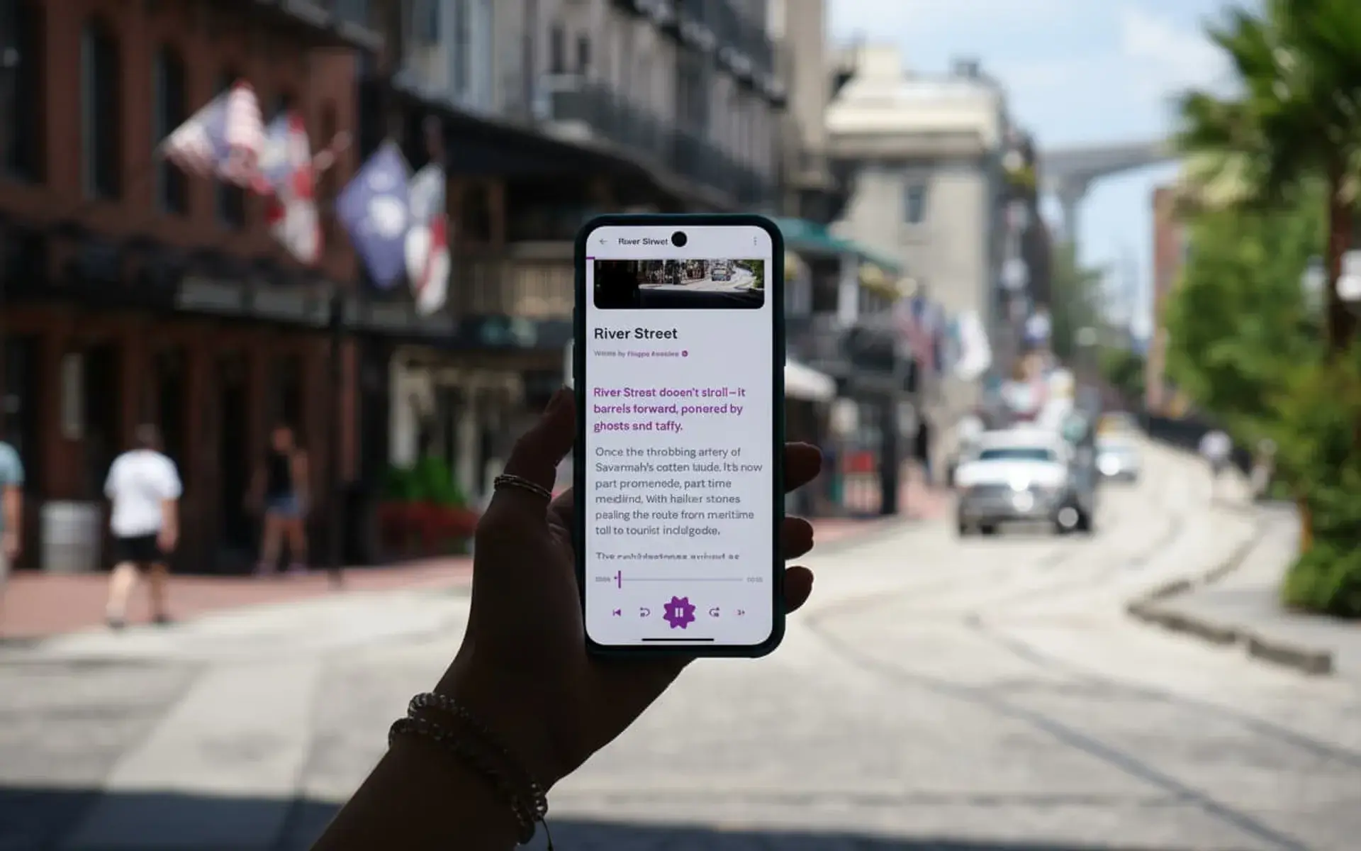 Savannah self guided walking tour with Audio Guide
