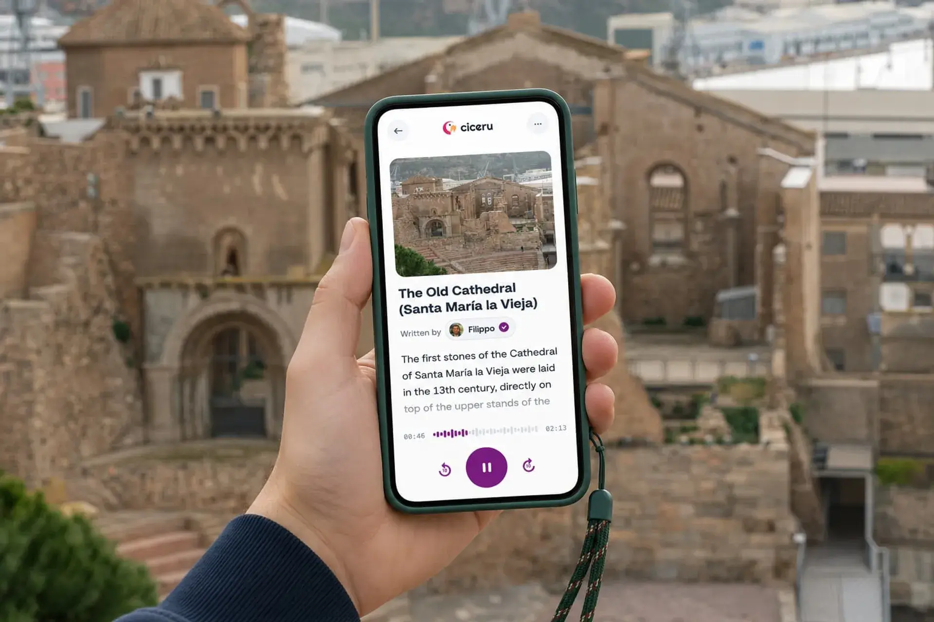 Roman Cartagena: 2-Hour Self-Guided Walk from the Cruise Port, with audio, quizzes & free eSIM