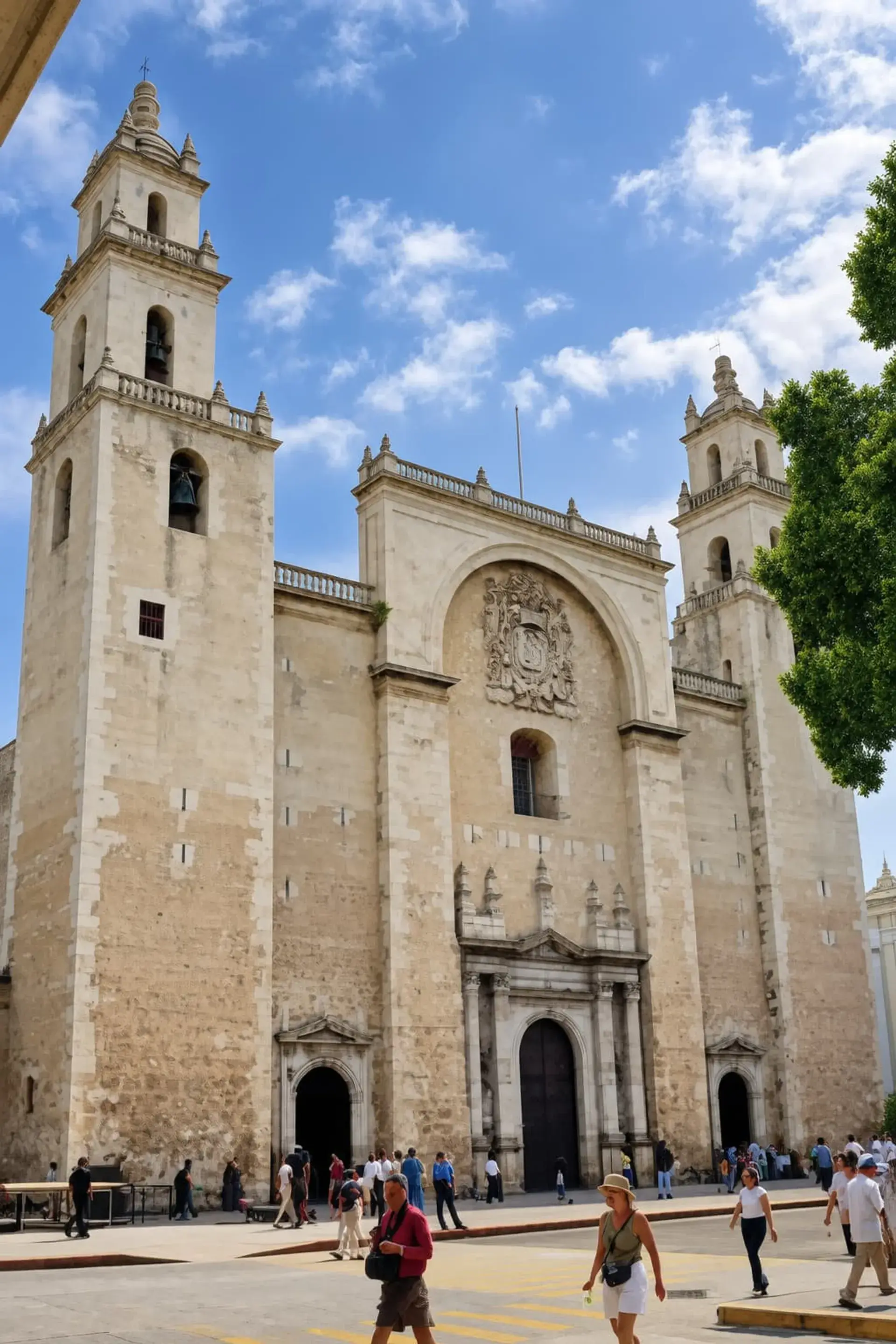 Catedral de Merida: a fortress built to survive