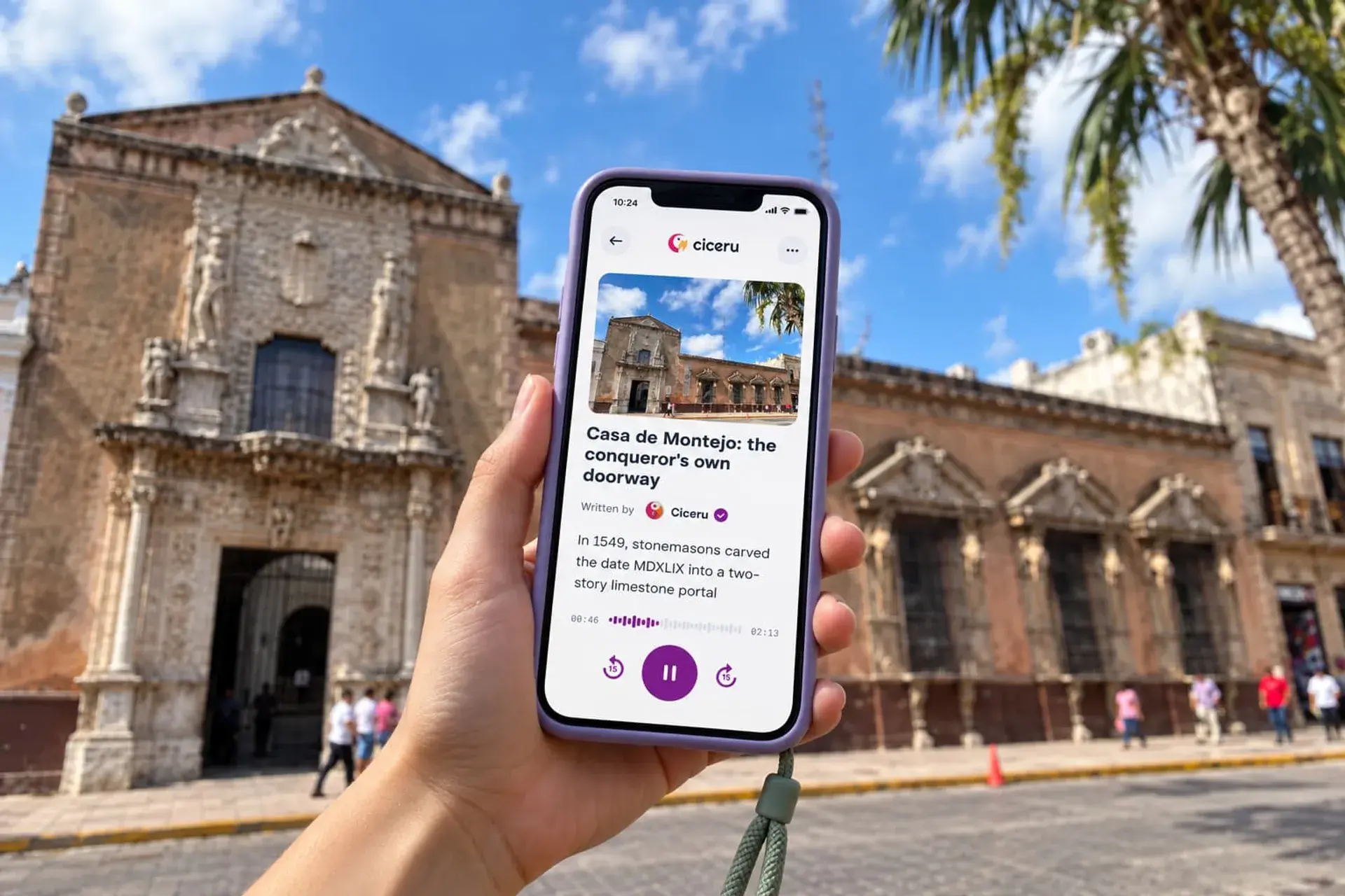 Imagen 1 del tour Mérida: una ruta a pie autoguiada por una capital colonial levantada sobre una ciudad maya, con audio, juegos de preguntas y eSIM gratis