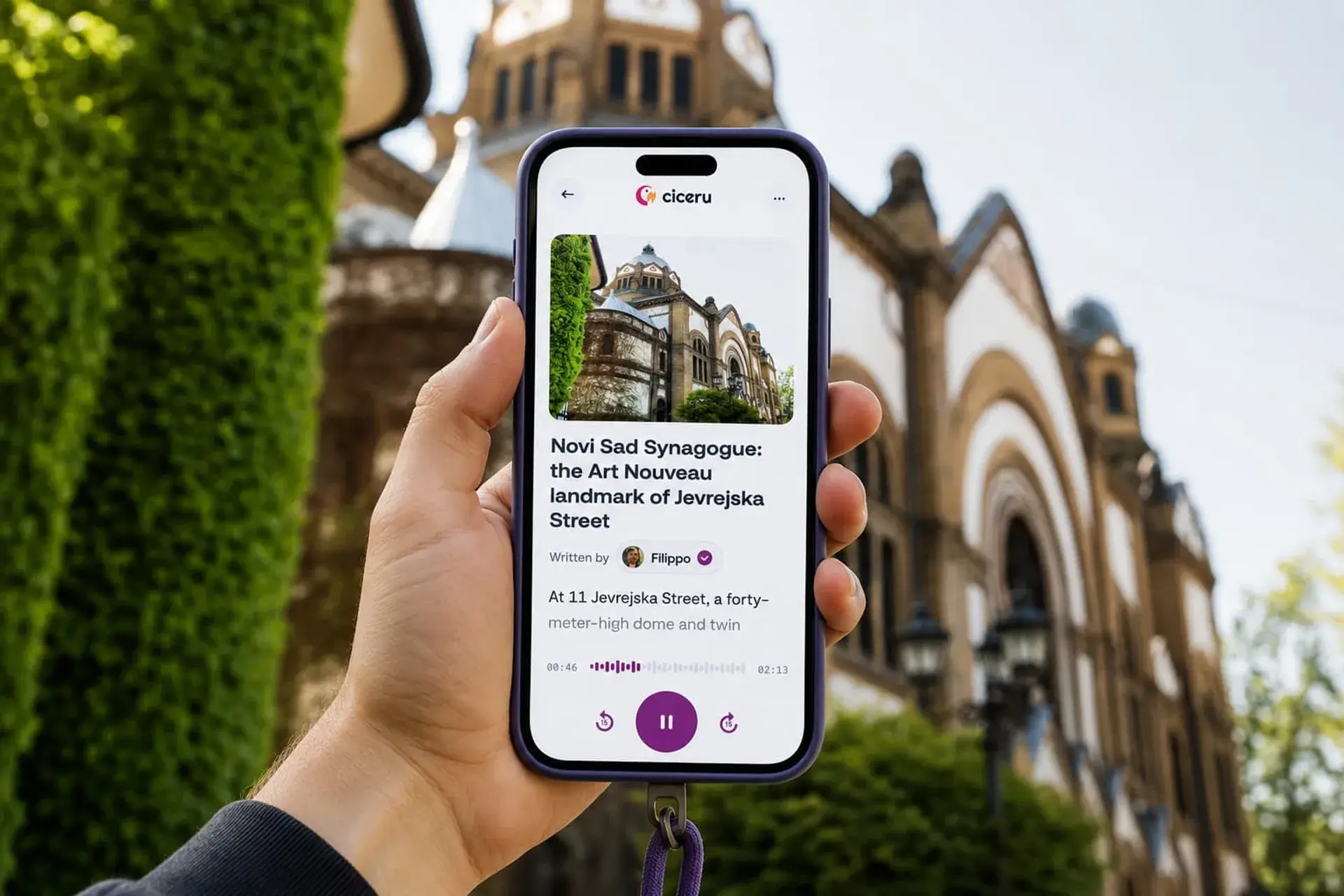 Tour image 1 for Novi Sad: a self-guided walking tour from the old town to Petrovaradin Fortress, with audio, quizzes & free eSIM