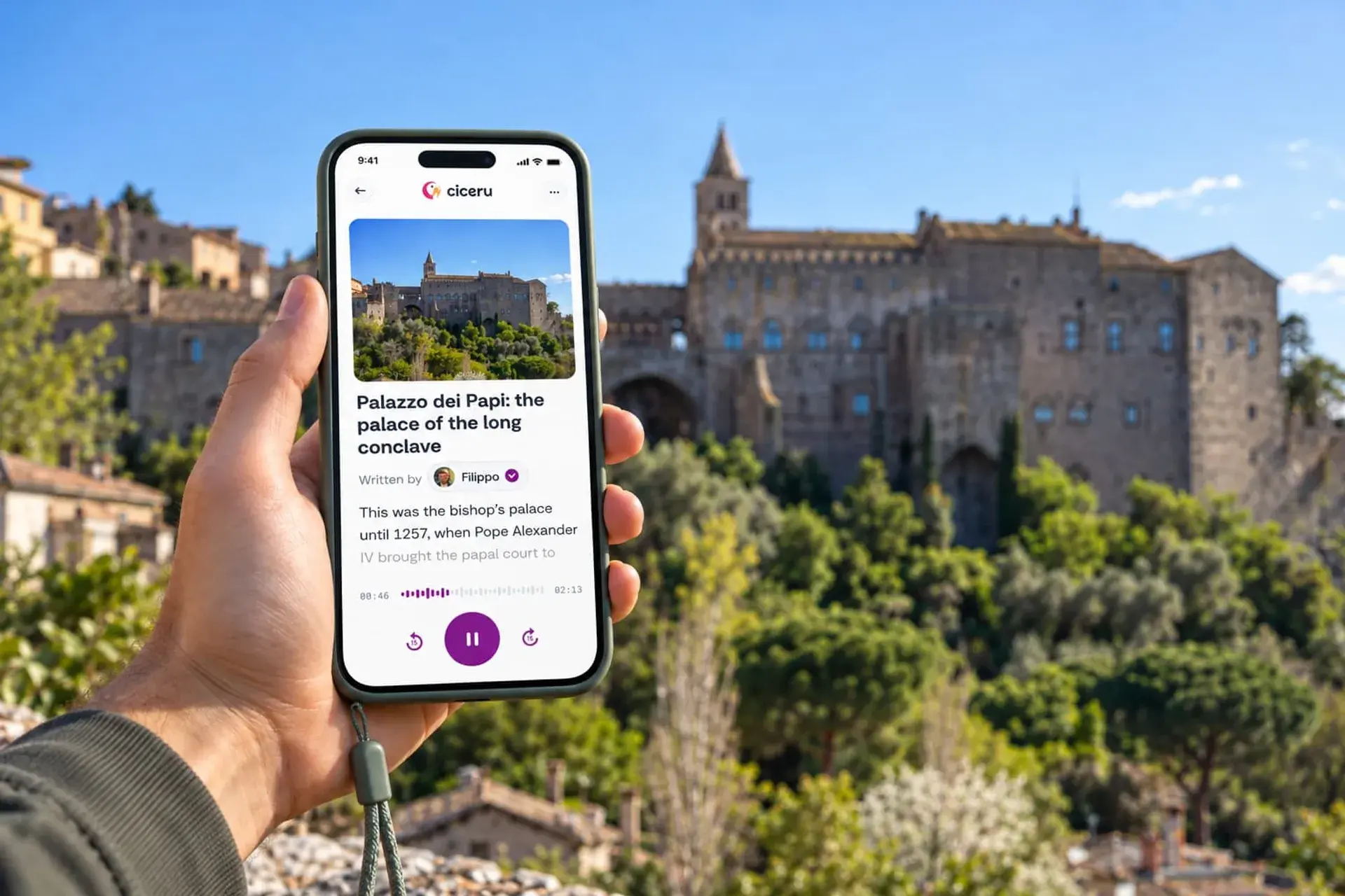 Viterbo: a self-guided walking tour of the City of the Popes and the original conclave, with audio, quizzes & free eSIM