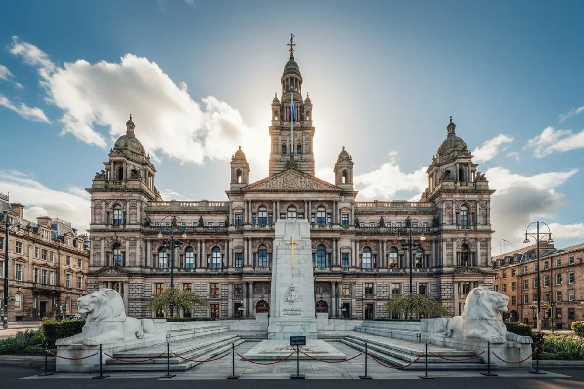 Glasgow City Chambers façade