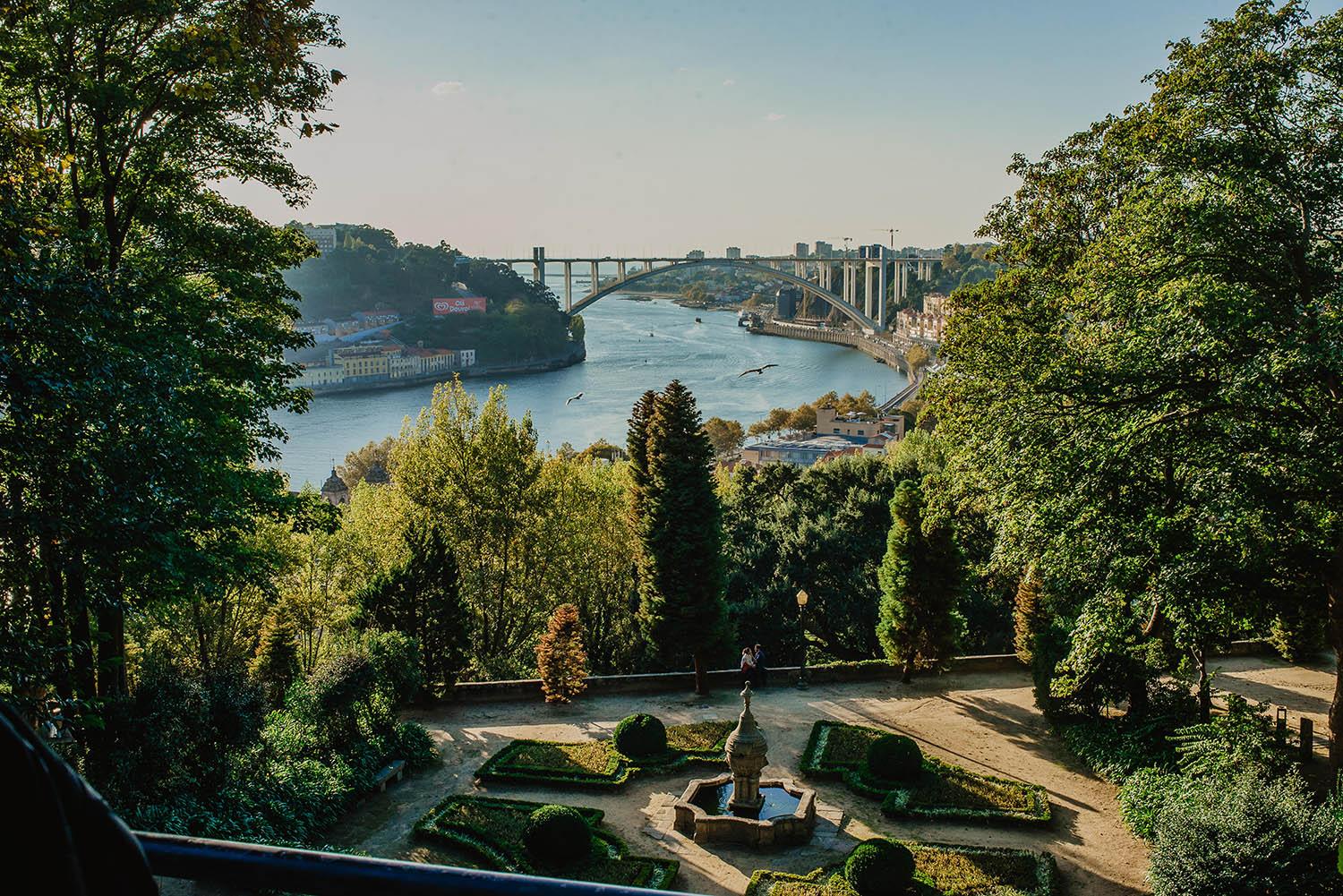 Jardins do Palácio de Cristal - Ein ruhiger Rückzugsort mit atemberaubender Aussicht
