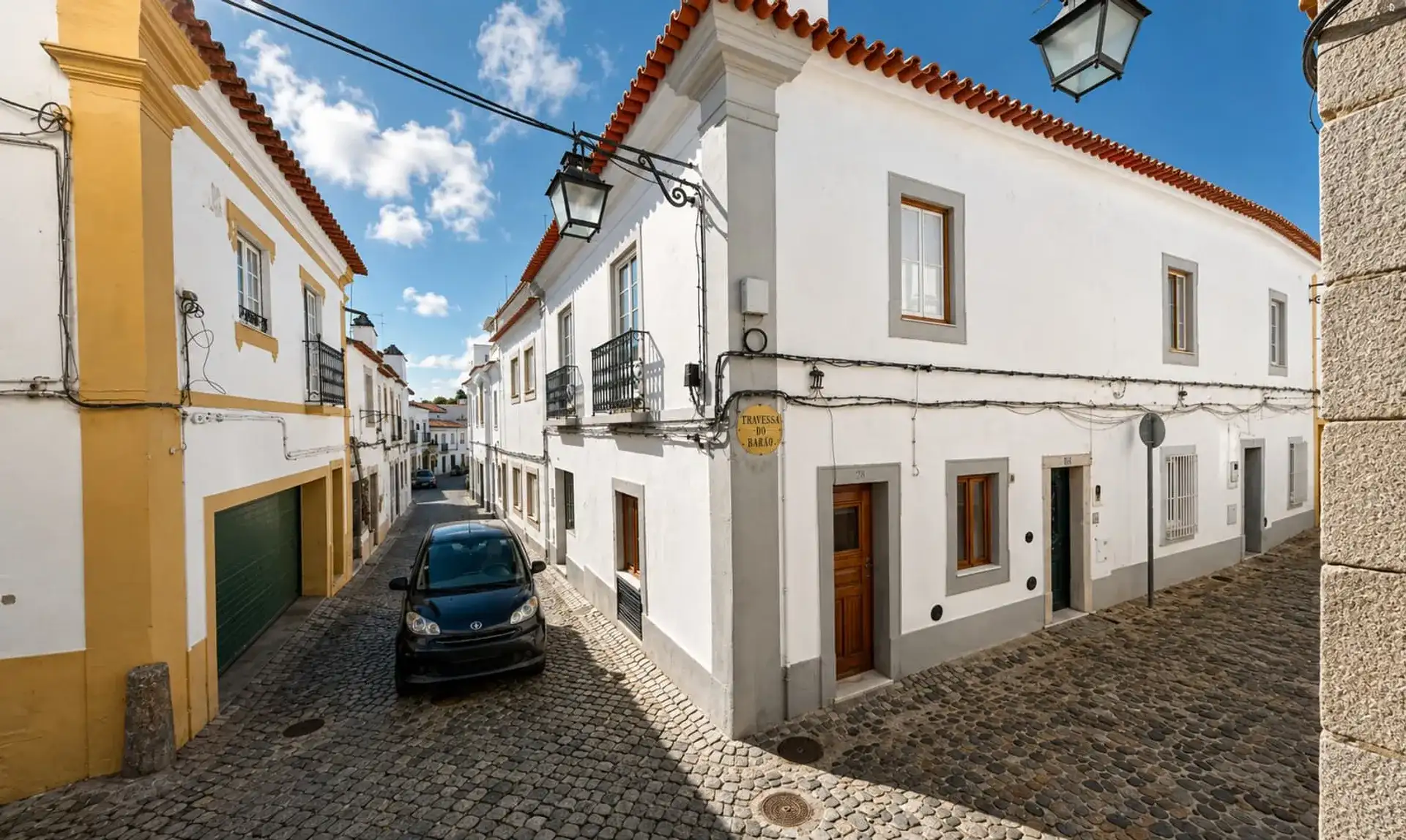 Mesusa-Aussparungen im jüdischen Viertel von Évora - Evora