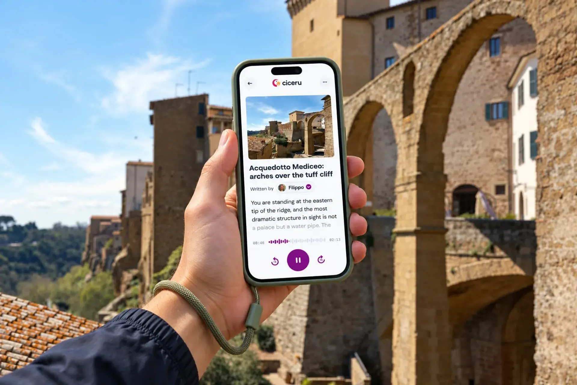 Pitigliano: a self-guided walking tour of Tuscany's Little Jerusalem on the tuff rock, with audio, quizzes & free eSIM