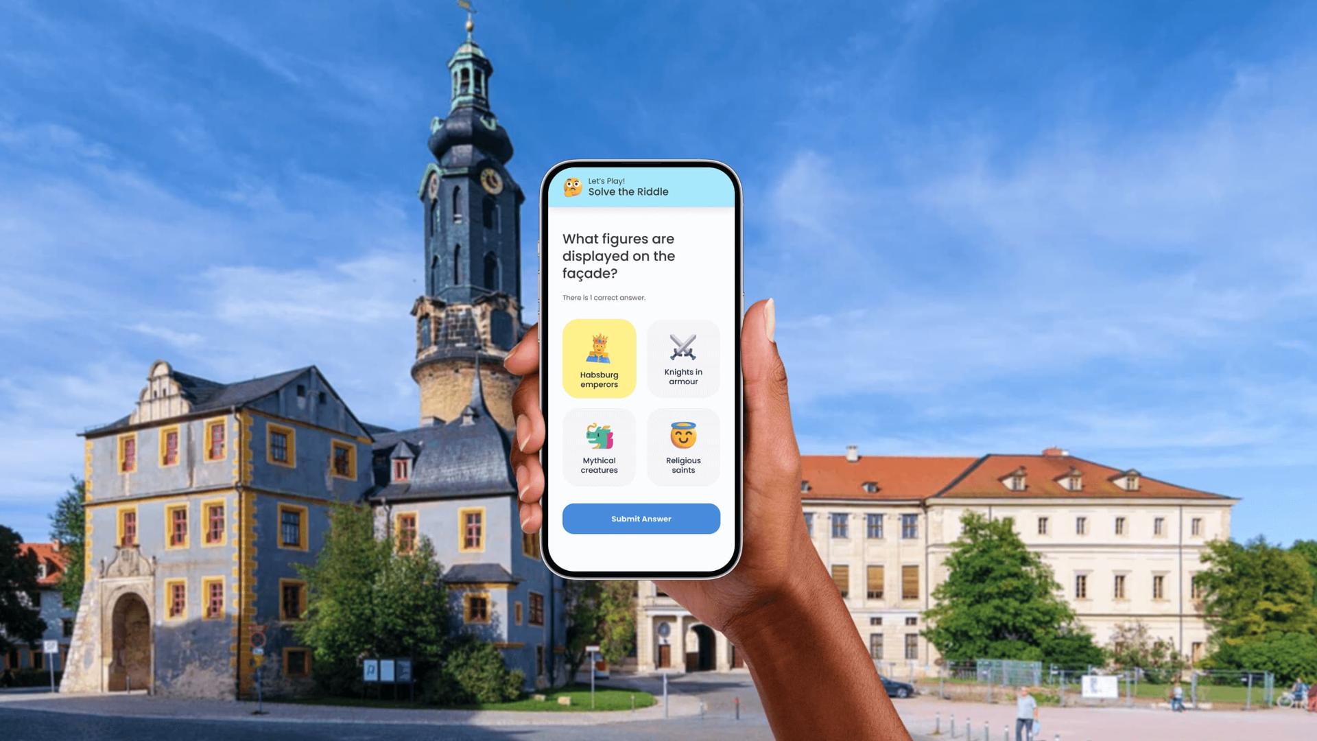 Tour histórico interactivo y autoguiado por Weimar