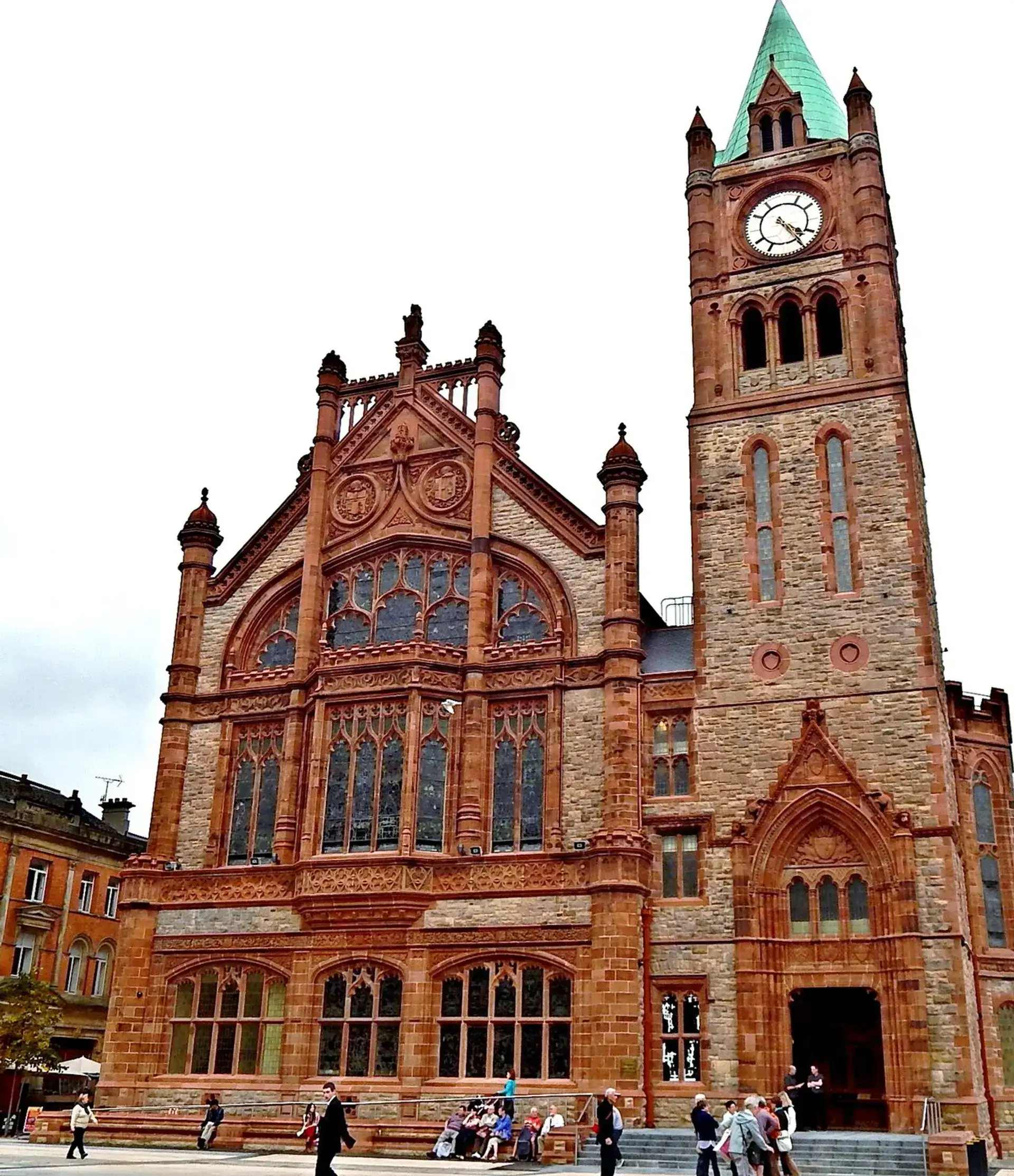 Guildhall Derry: Historic Red Sandstone Civic Hall - Derrylondonderry