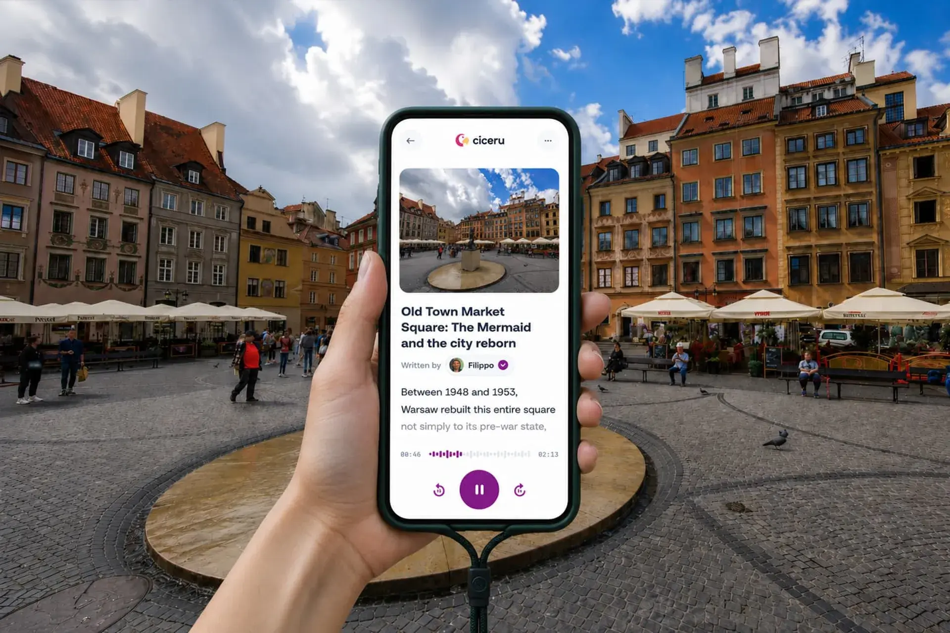 Tour image 1 for Warsaw: essential landmarks, a self-guided walking tour with audio and quizzes