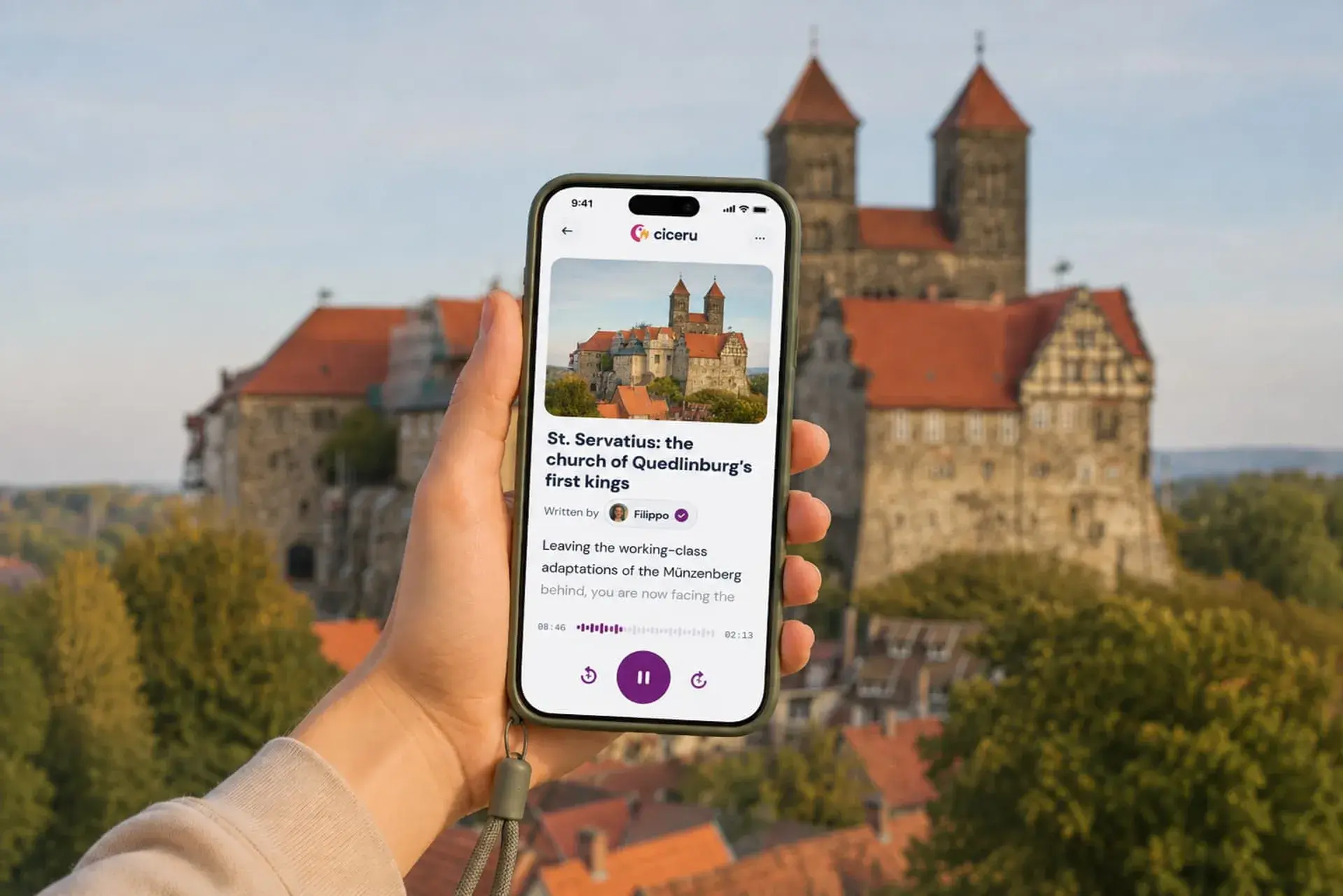 Quedlinburg: a self-guided walking tour of the UNESCO old town, from Münzenberg to the Neustadt, with audio, quizzes & free eSIM