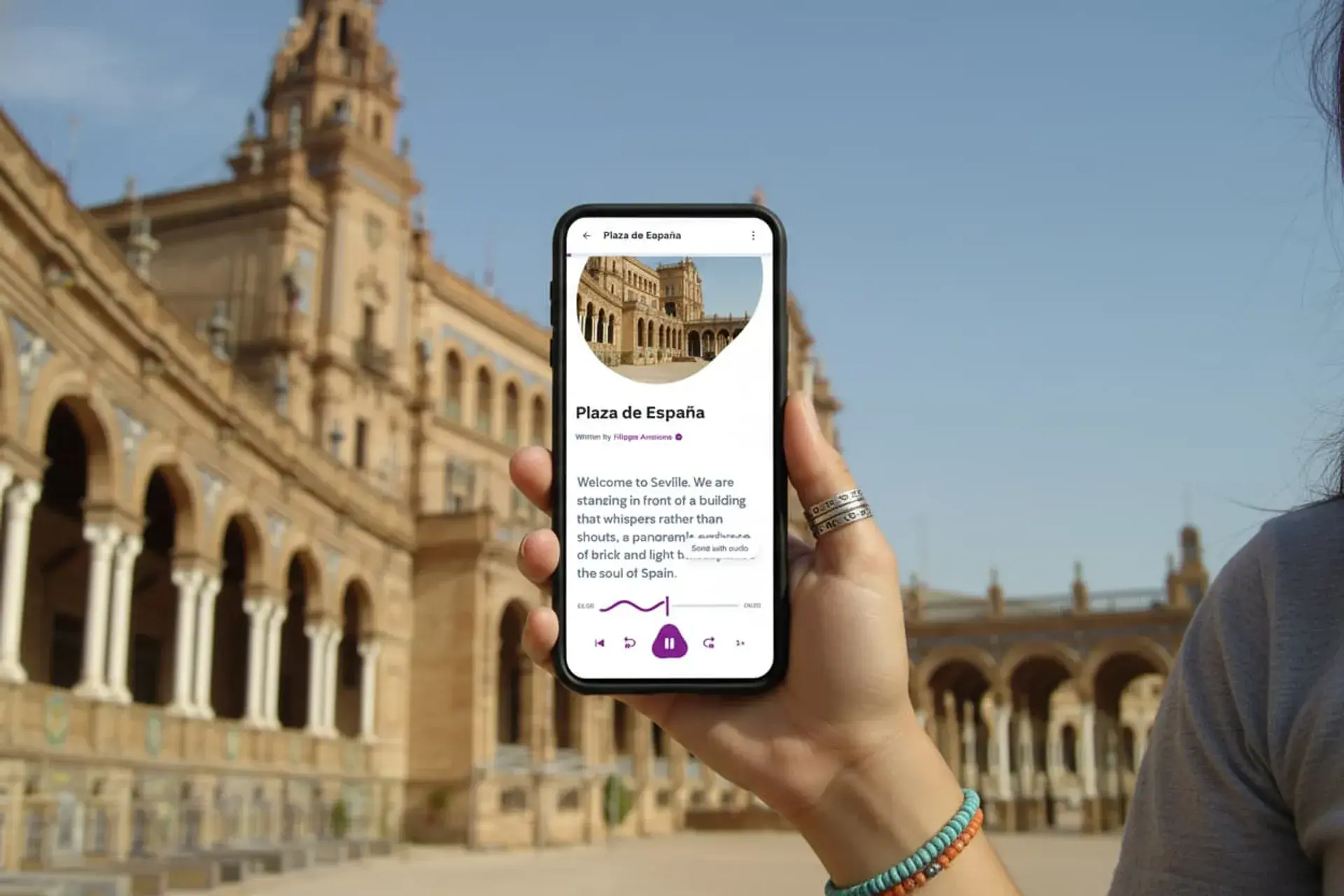 Self guided walking tour of Seville with audio guide