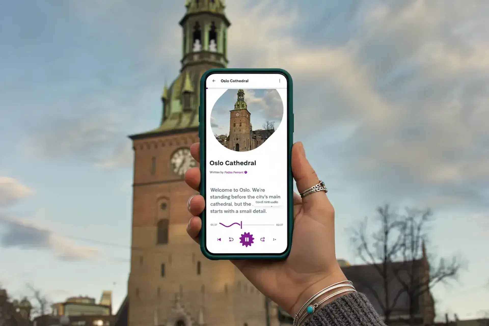 Self guided walking tour of Oslo with audio guide