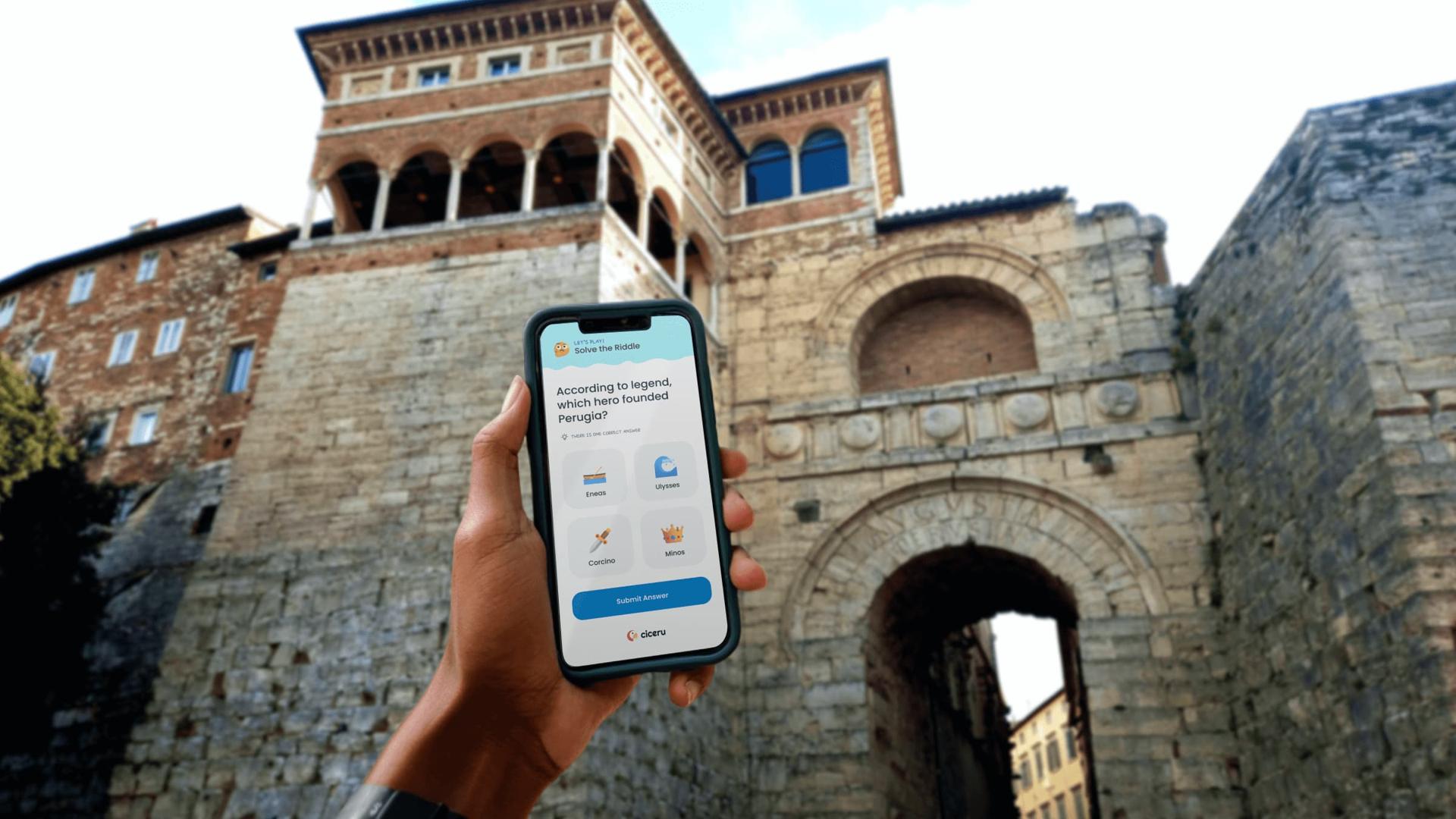 Tour interattivo di Perugia