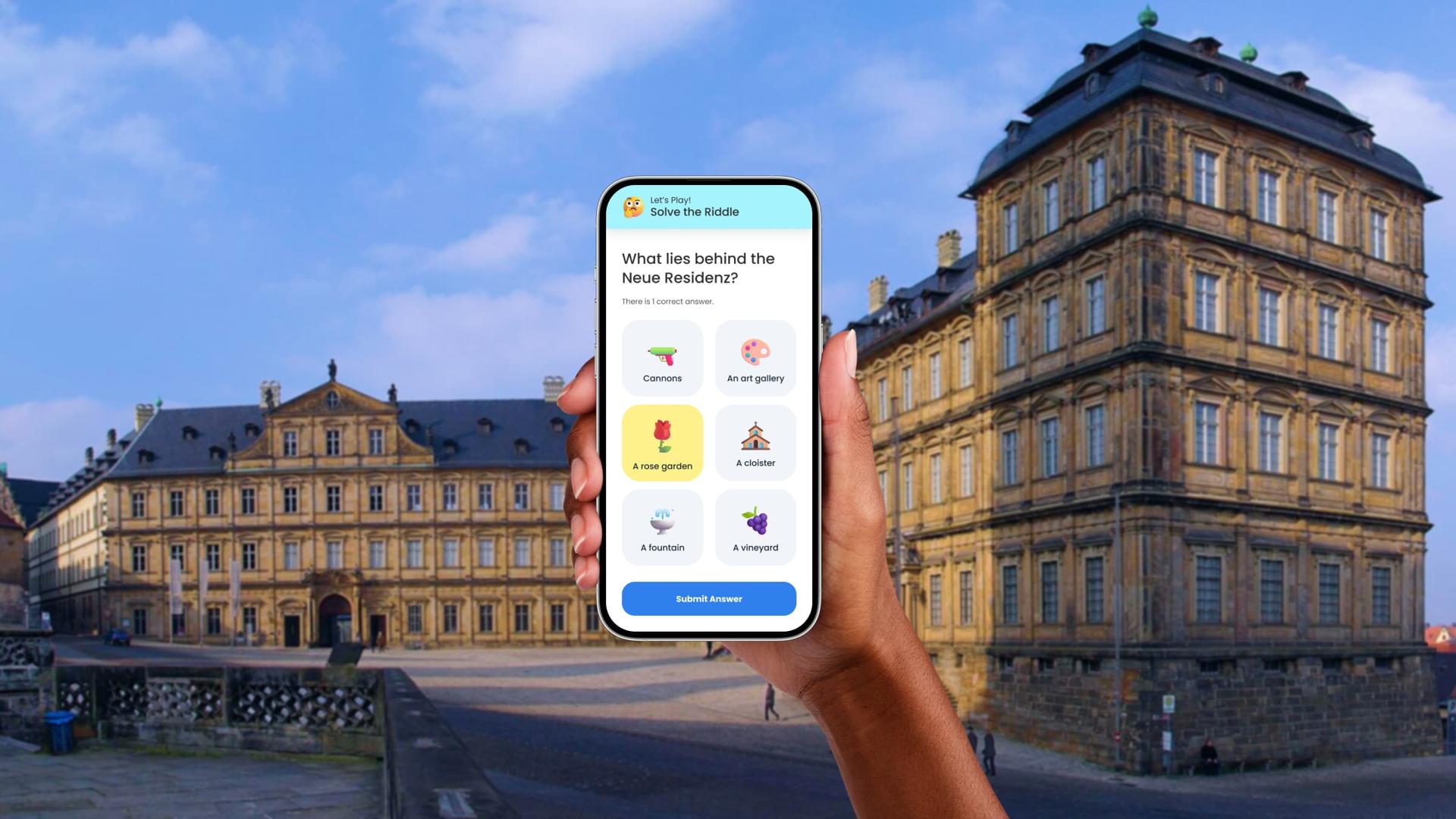 Bamberg interactive historical walking tour