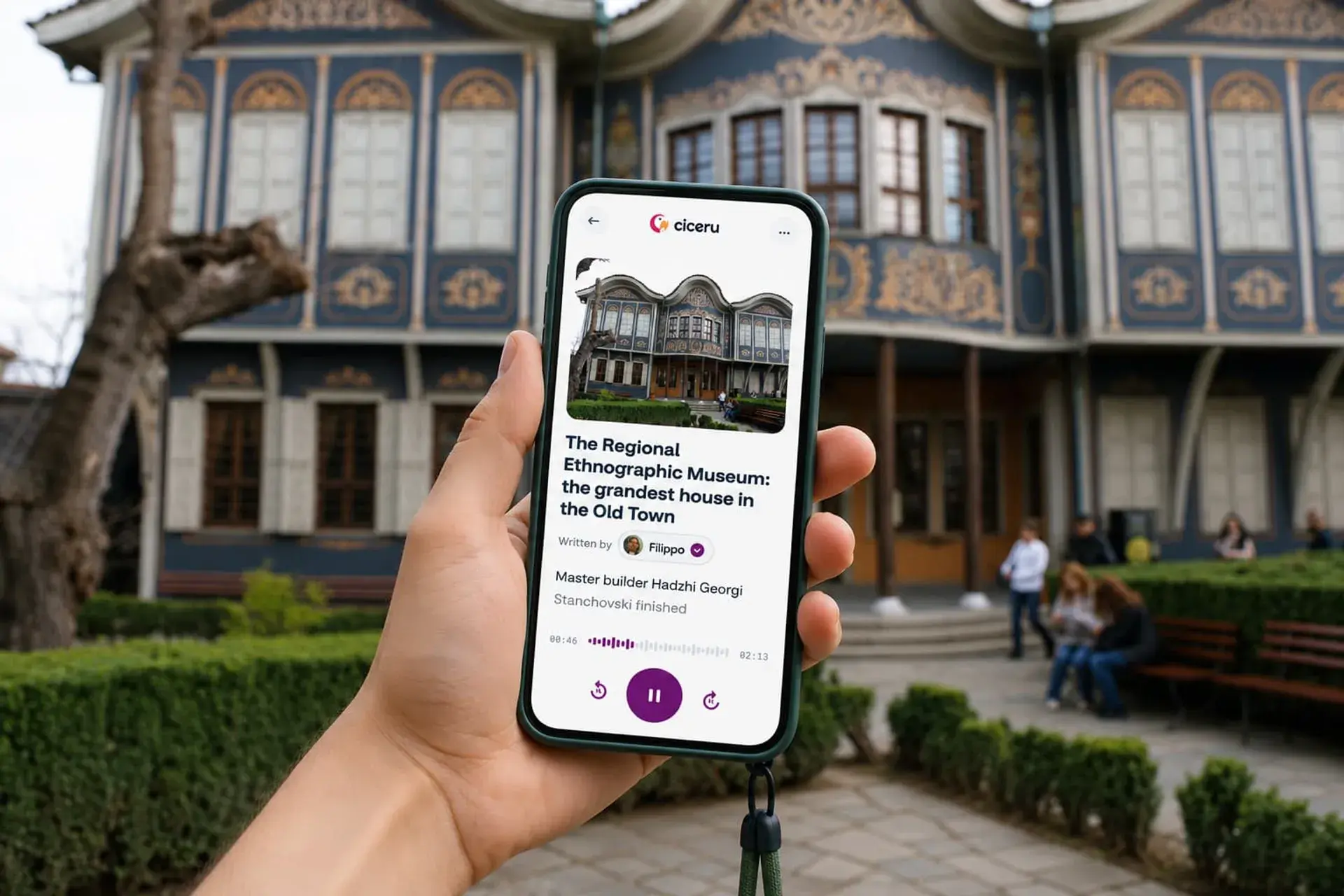 Plovdiv: a self-guided walking tour of the old town, Roman ruins & Nebet Tepe, with audio, quizzes & free eSIM