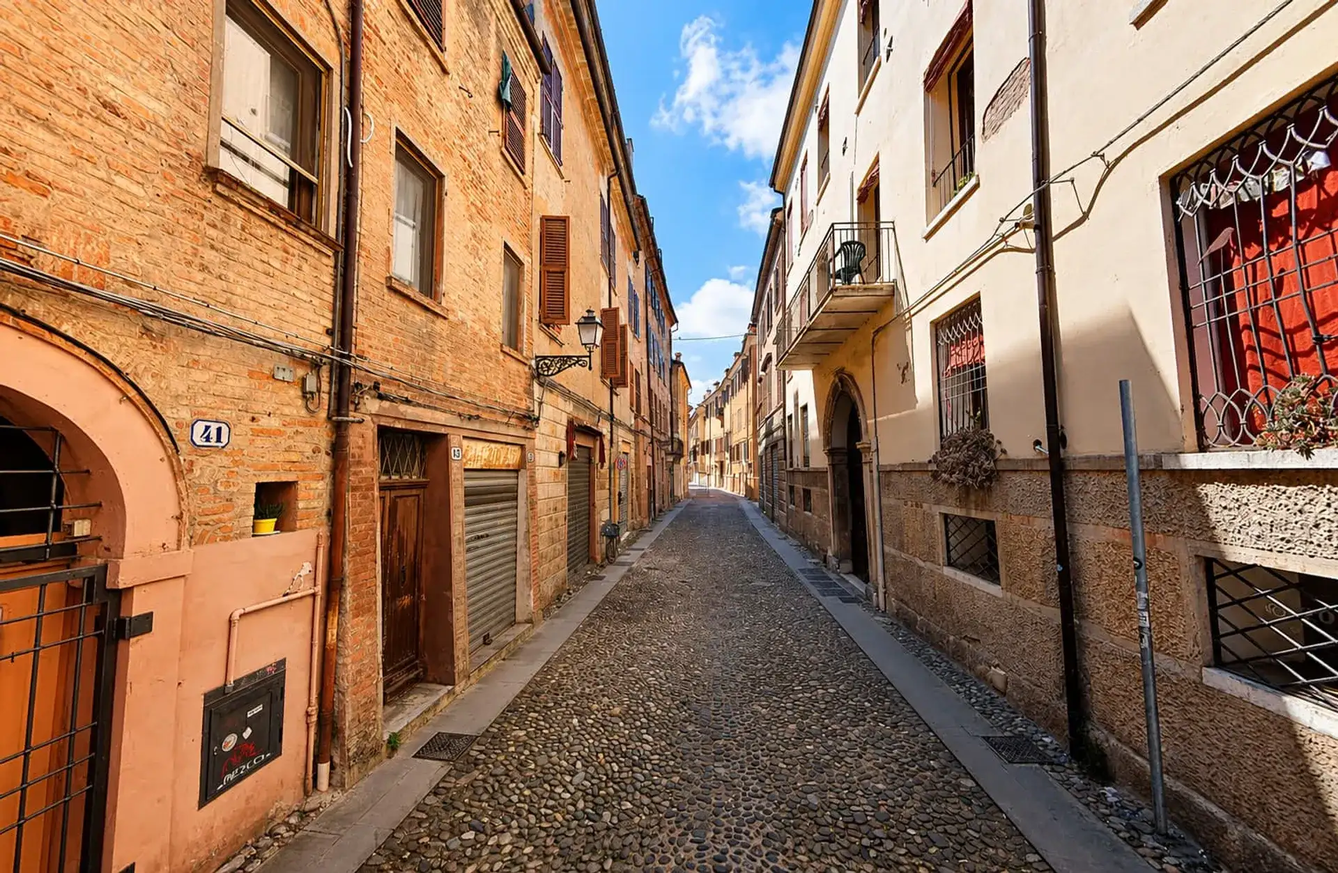 Le Ghetto ebraico historique de Ferrare, en Italie - Ferrara