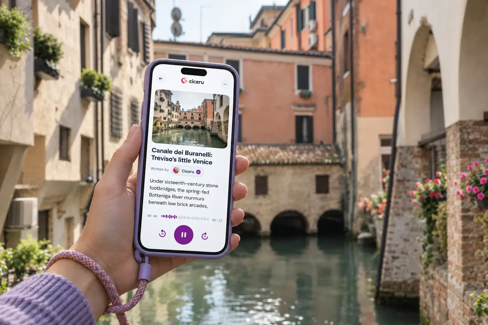 Treviso: a self-guided walking tour of the walled canal city that claims tiramisù, with audio, quizzes & free eSIM