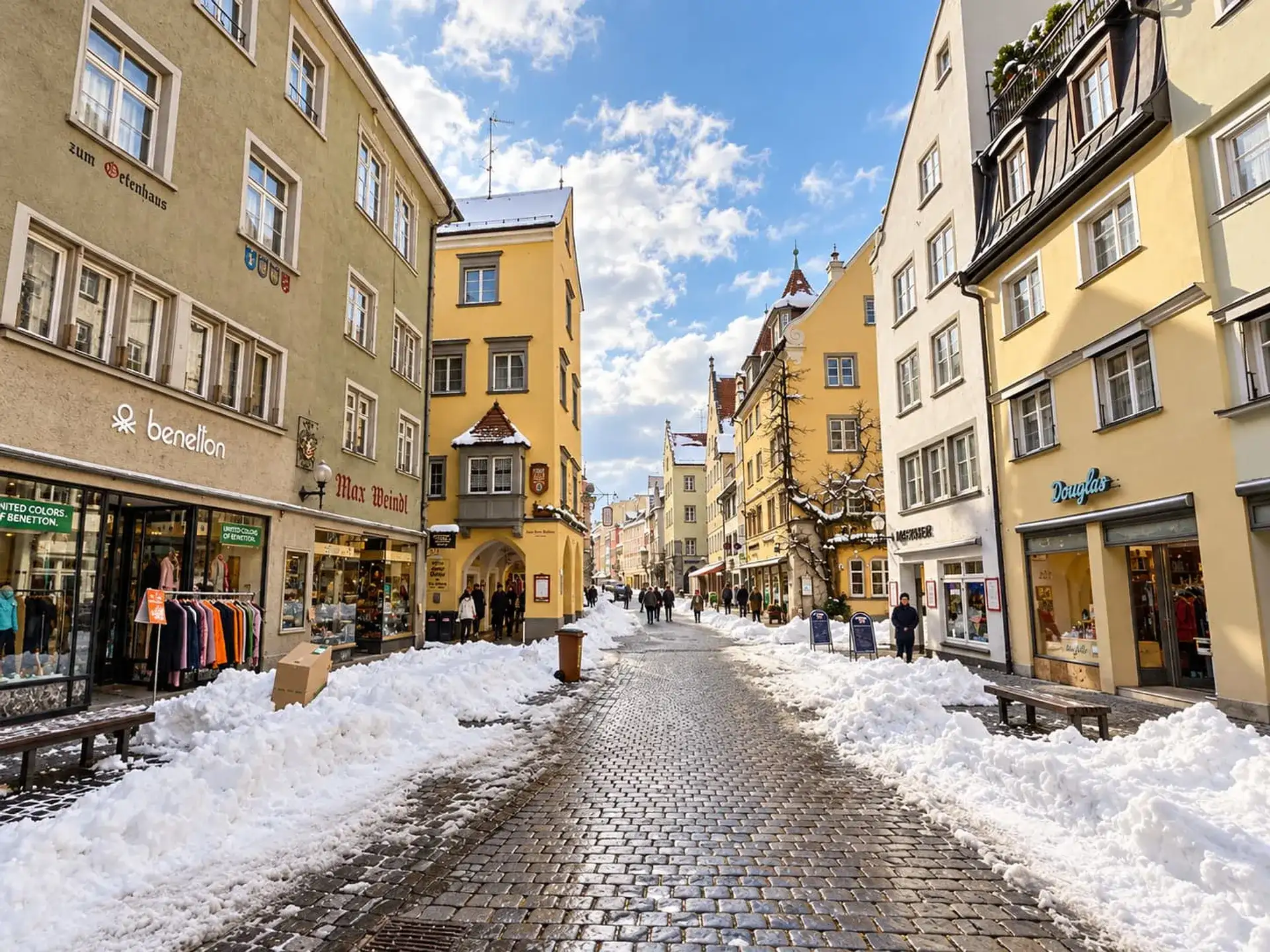 林道老城:马克西米利安大街的历史与拱廊 - Lindau-bodensee