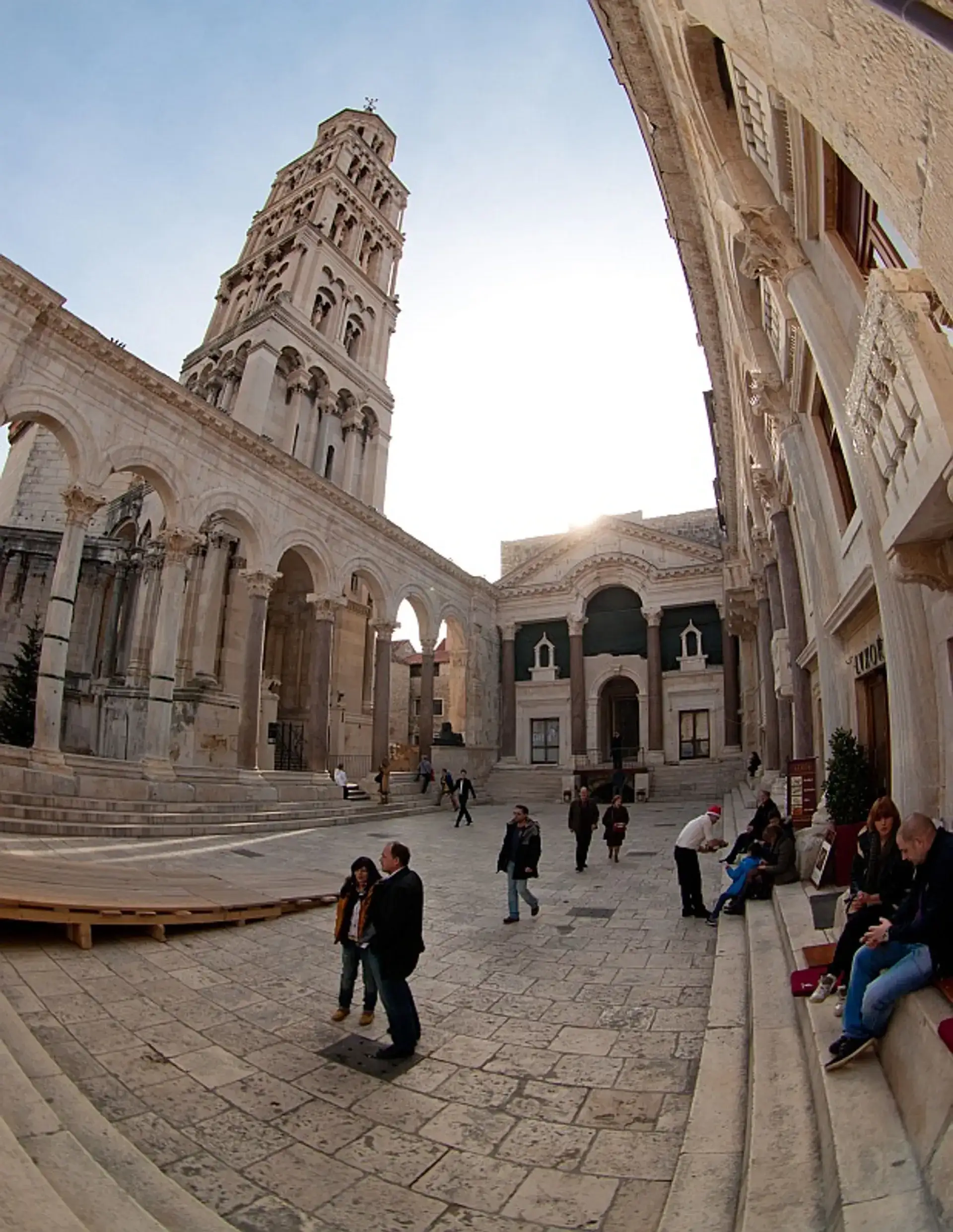 Peristyle: Heart of Diocletian's Palace in Split - Split