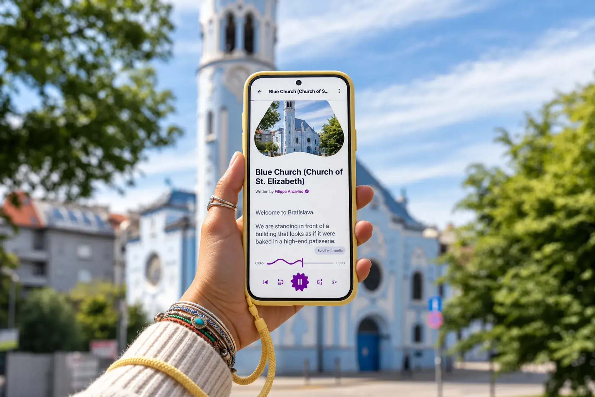 Bratislava walking tour with audio and quizzes: Hungary’s coronation city