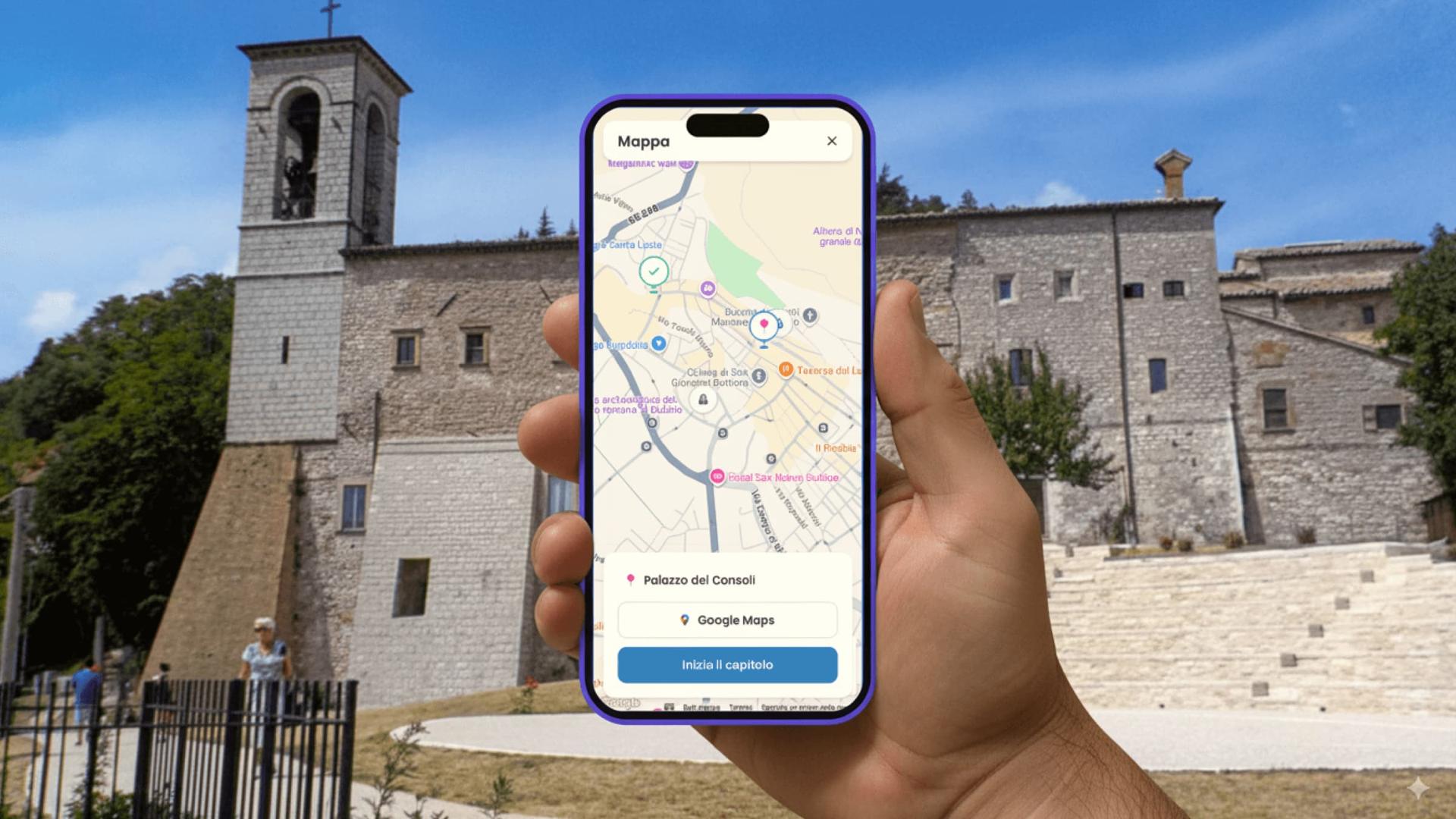 Tourbild 3 für Selbstgeführte interaktive Tour durch Gubbio mit Quiz