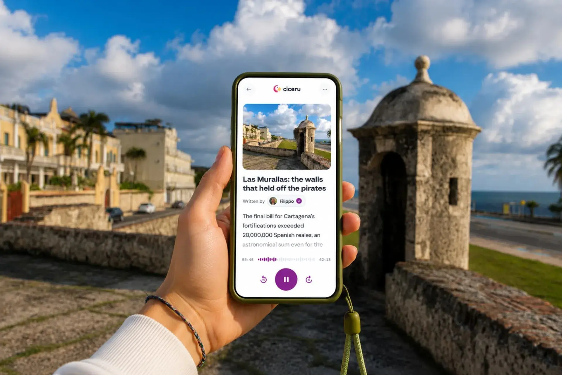 Tour image 1 for Cartagena: essential landmarks, a self-guided walking tour with audio and quizzes