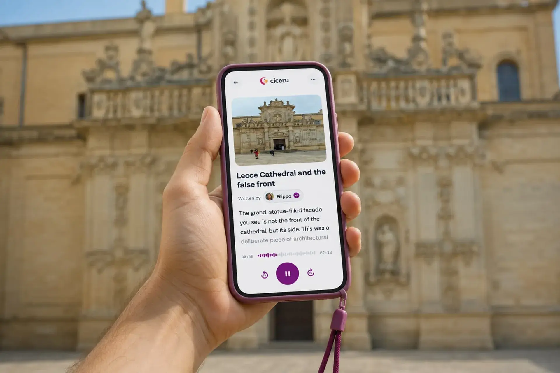 Lecce: essential landmarks, a self-guided walking tour with audio and quizzes