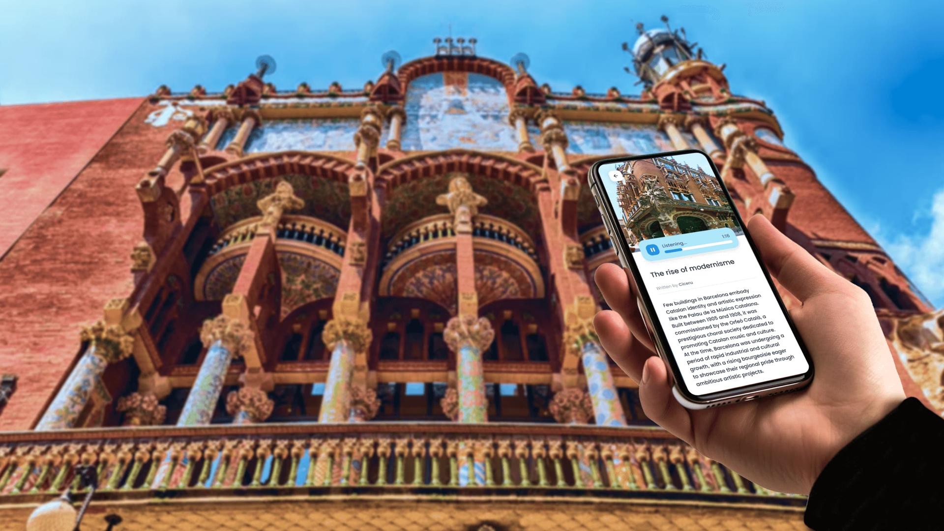 Image 3 de la visite Visite historique interactive et autoguidée de Barcelone