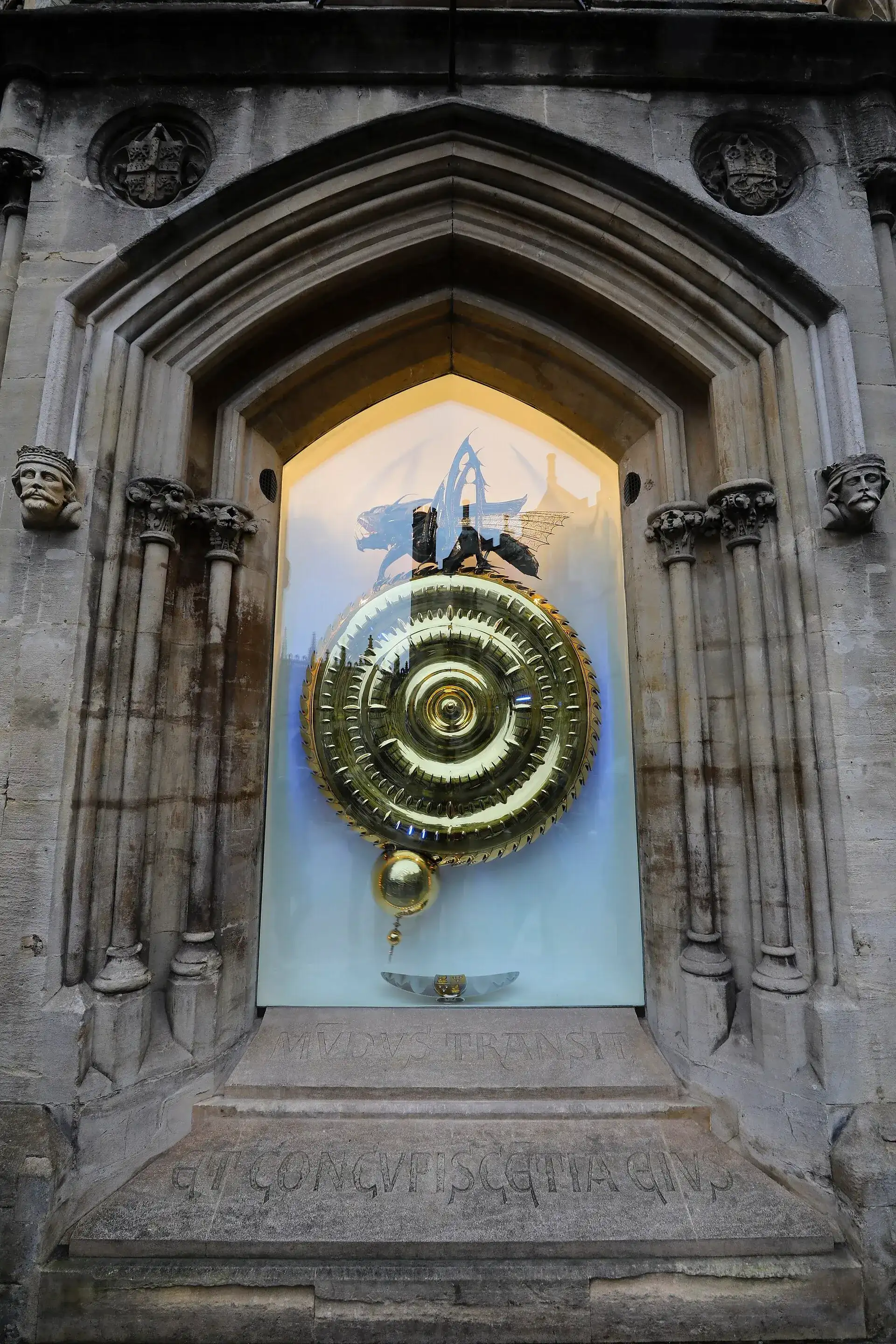 The Corpus Clock: Cambridge's Kinetic Timepiece - Cambridge