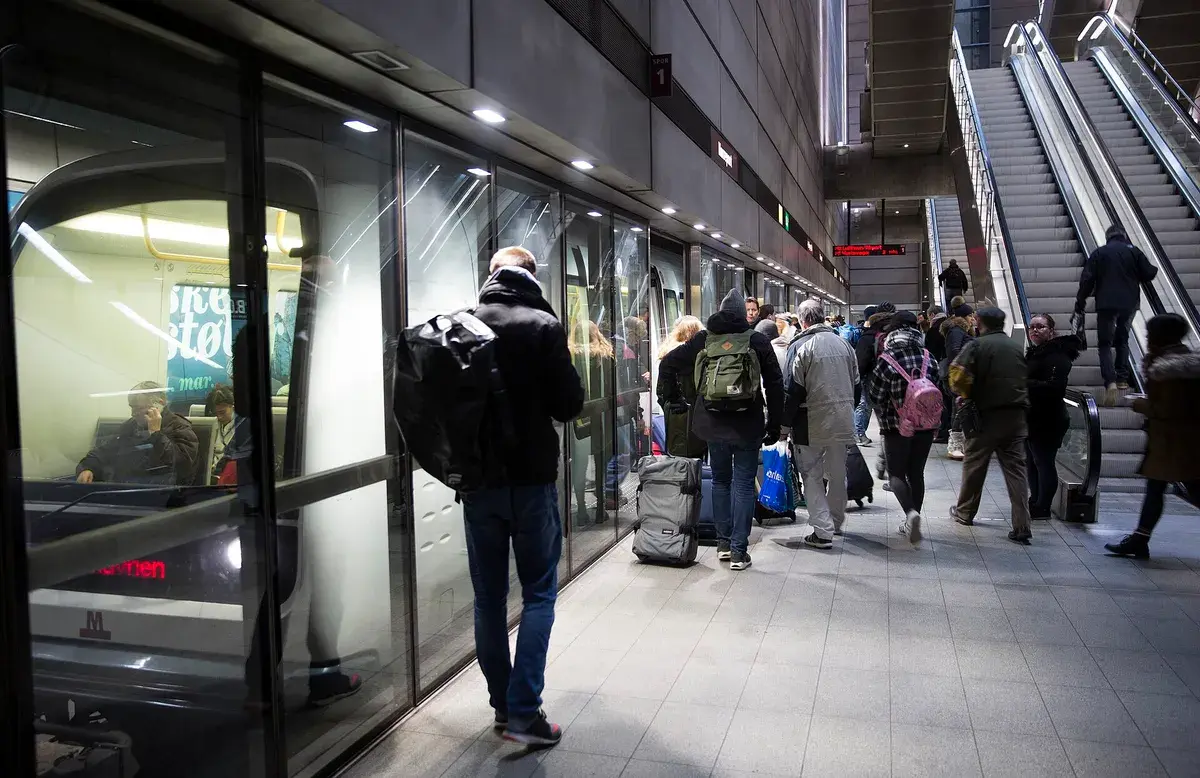 Nørreport Metro station, where one ticket also covers buses and trains. Photo: News Øresund, CC BY 2.0