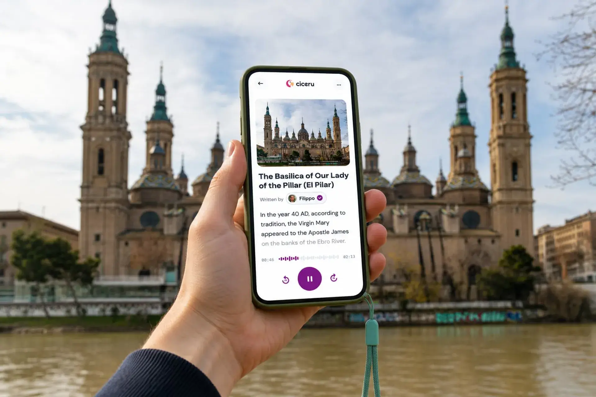 Zaragoza: a self-guided walking tour of El Pilar and the old town, with audio, quizzes & free eSIM