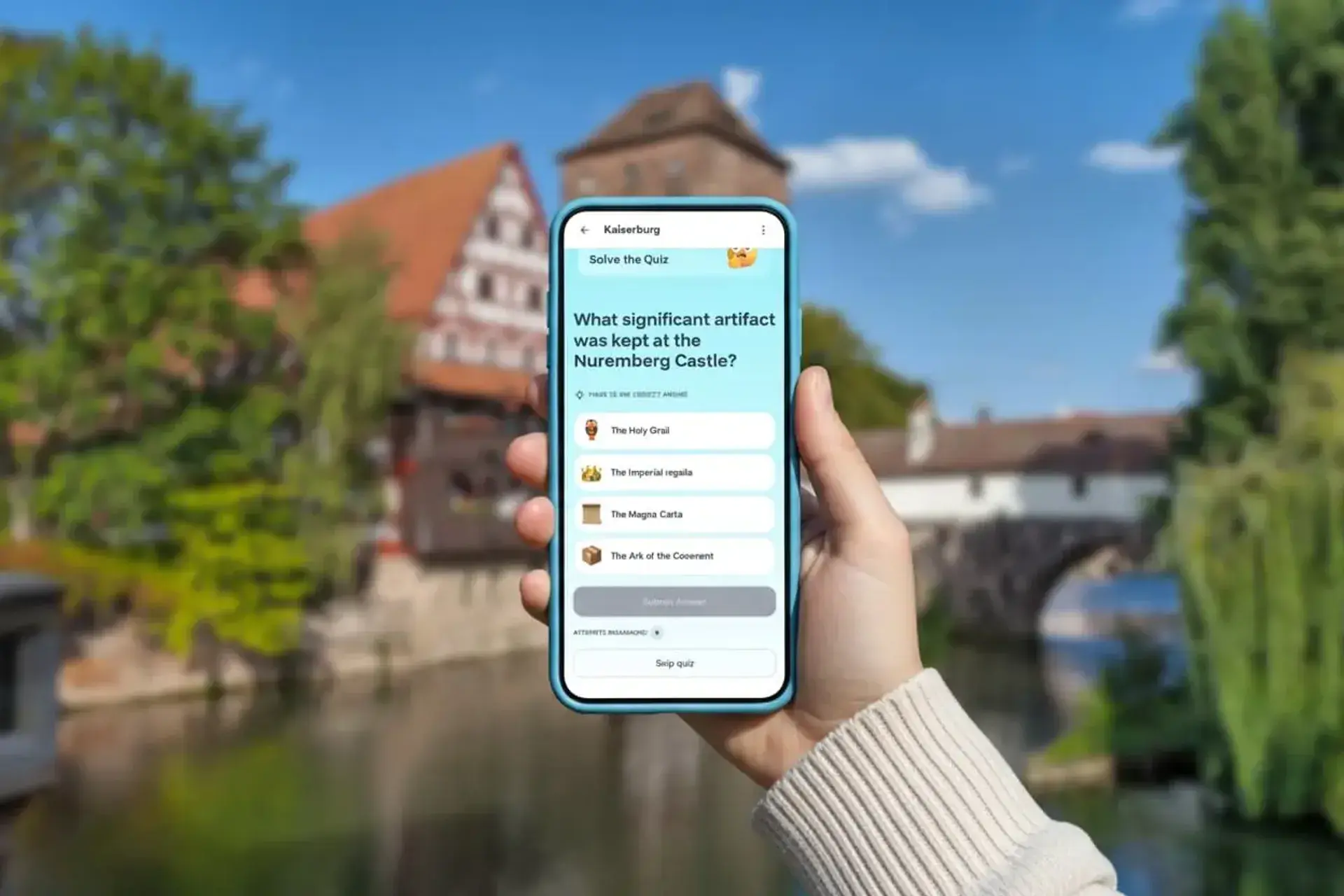 Tour histórico autoguiado por Núremberg