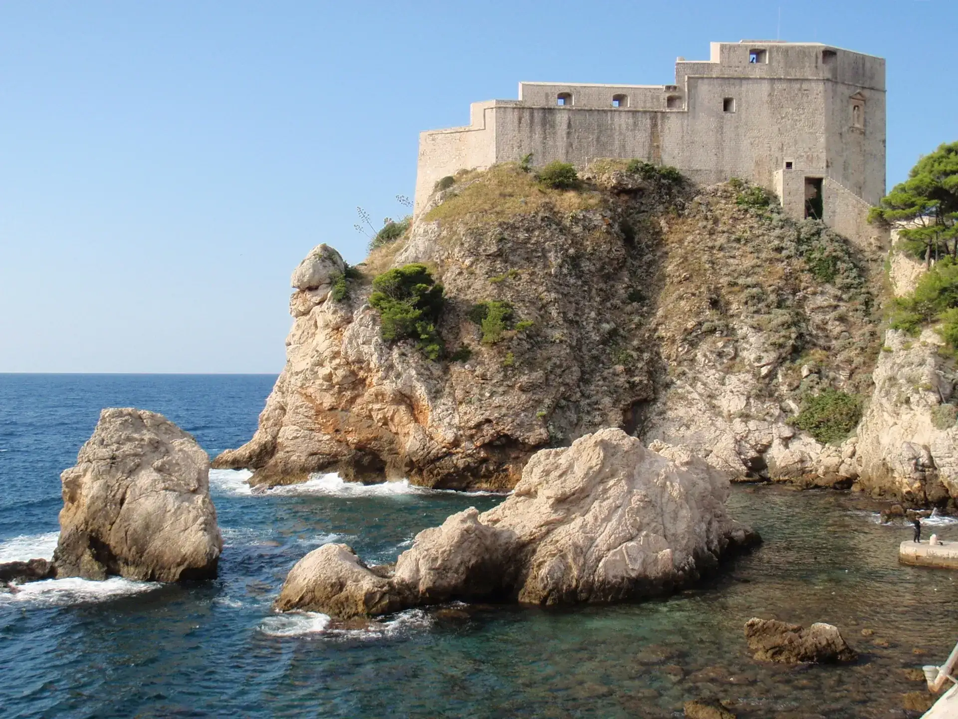 Festung Lovrijenac: Dubrovniks westliche Seefestung - Dubrovnik
