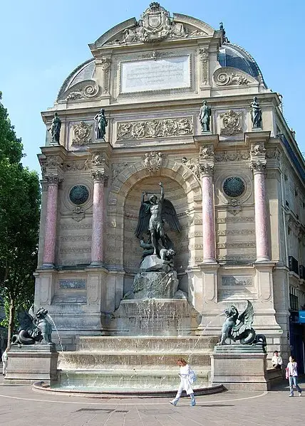 Fontana di Saint-Michel