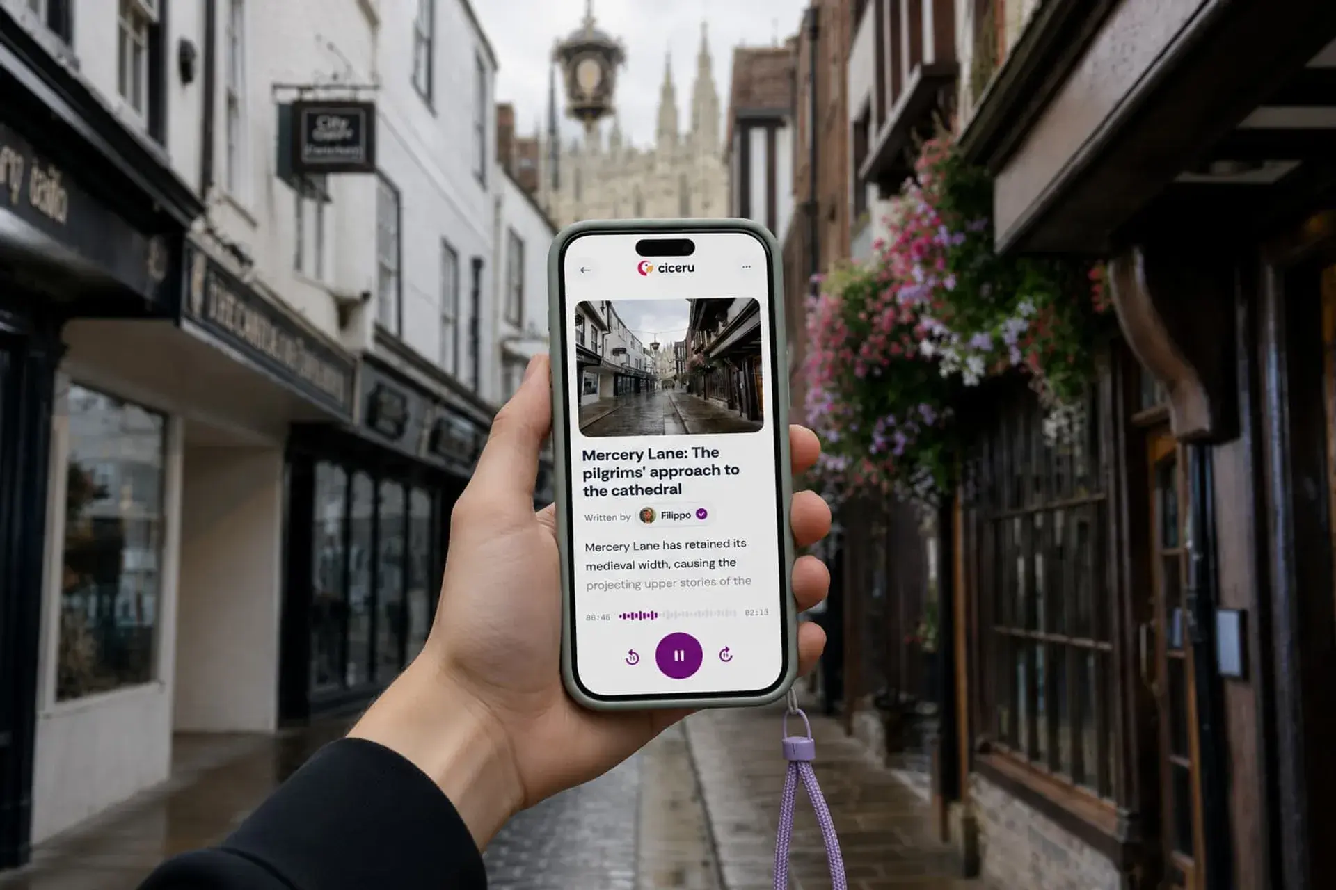 Tour image 1 for Canterbury: essential landmarks, a self-guided walking tour with audio and quizzes