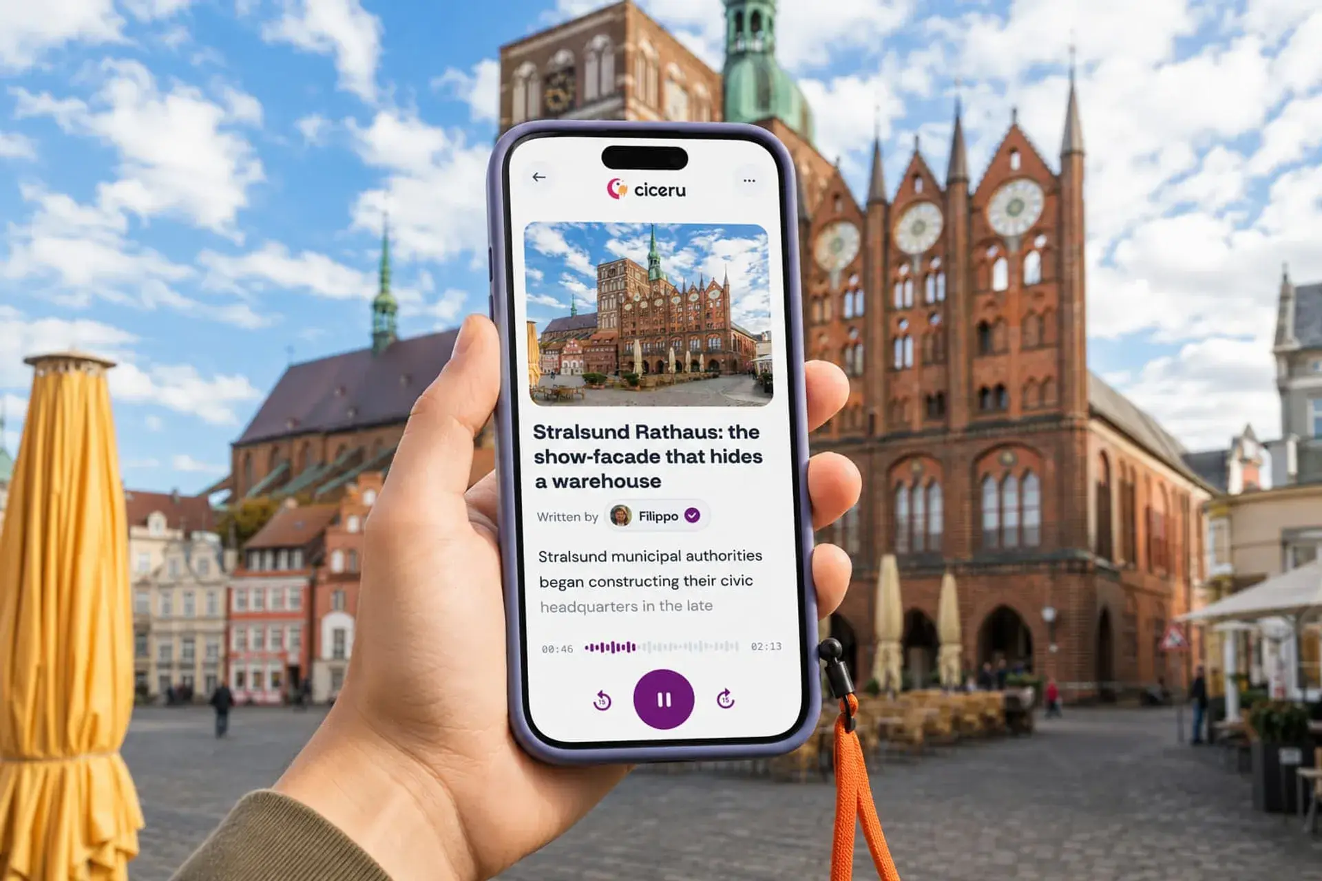 Stralsund: a self-guided walking tour of a Hanseatic port that once built the world's tallest building, with audio, quizzes & free eSIM