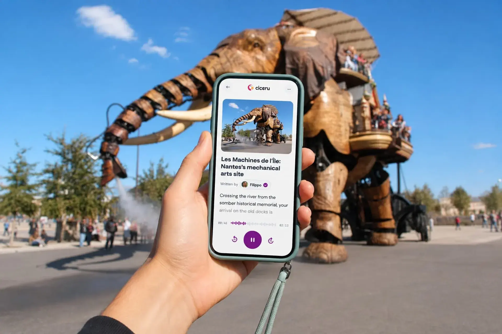 Nantes: a self-guided walking tour from the château to the mechanical elephant, with audio, quizzes & free eSIM