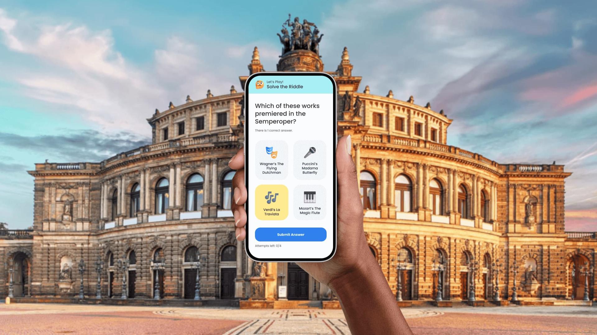 Tour histórico autoguiado por Dresde