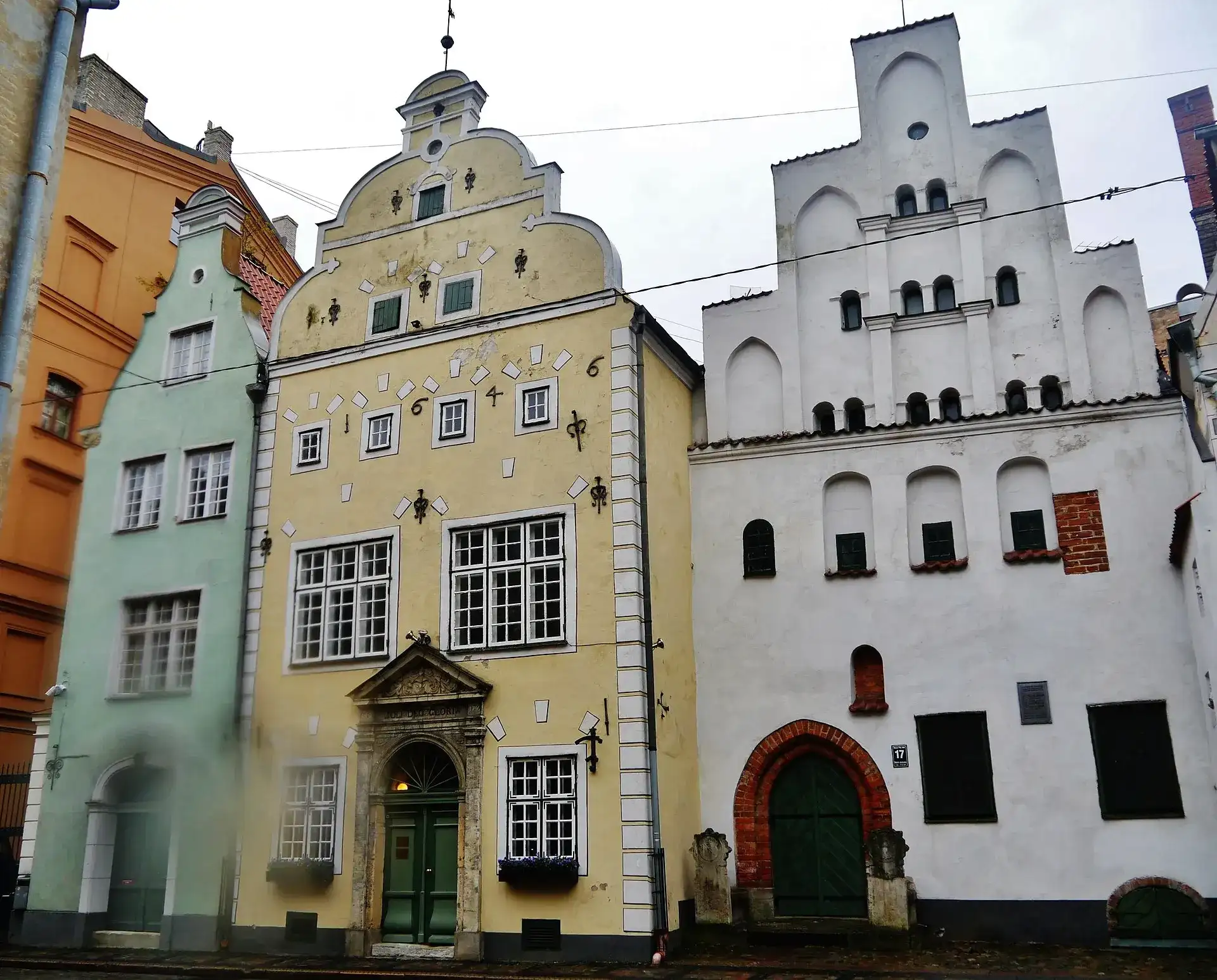 The Three Brothers in Riga: Historic Medieval Houses - Riga