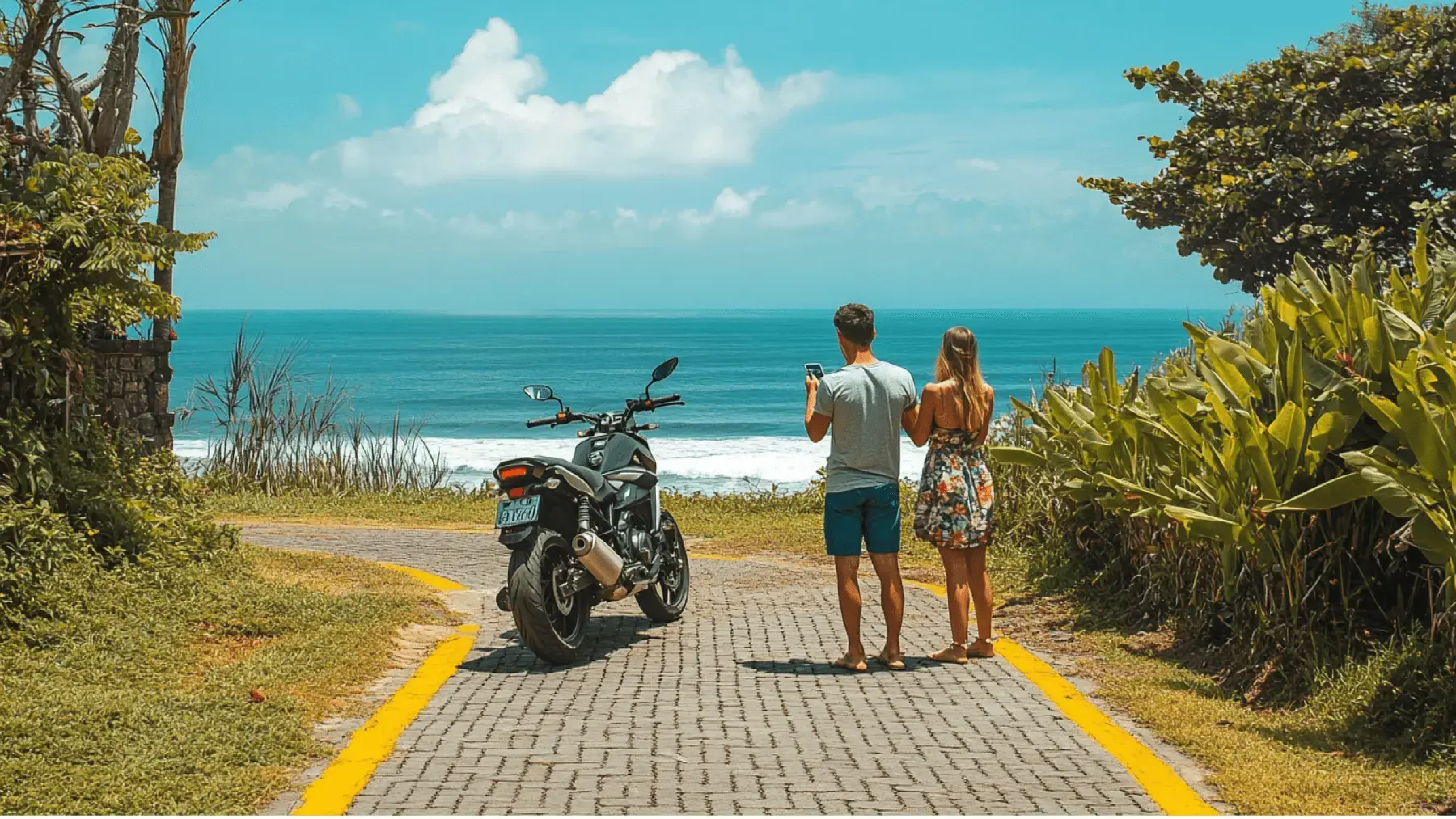 Immagine 1 del tour Tour di Nusa Lembongan in moto