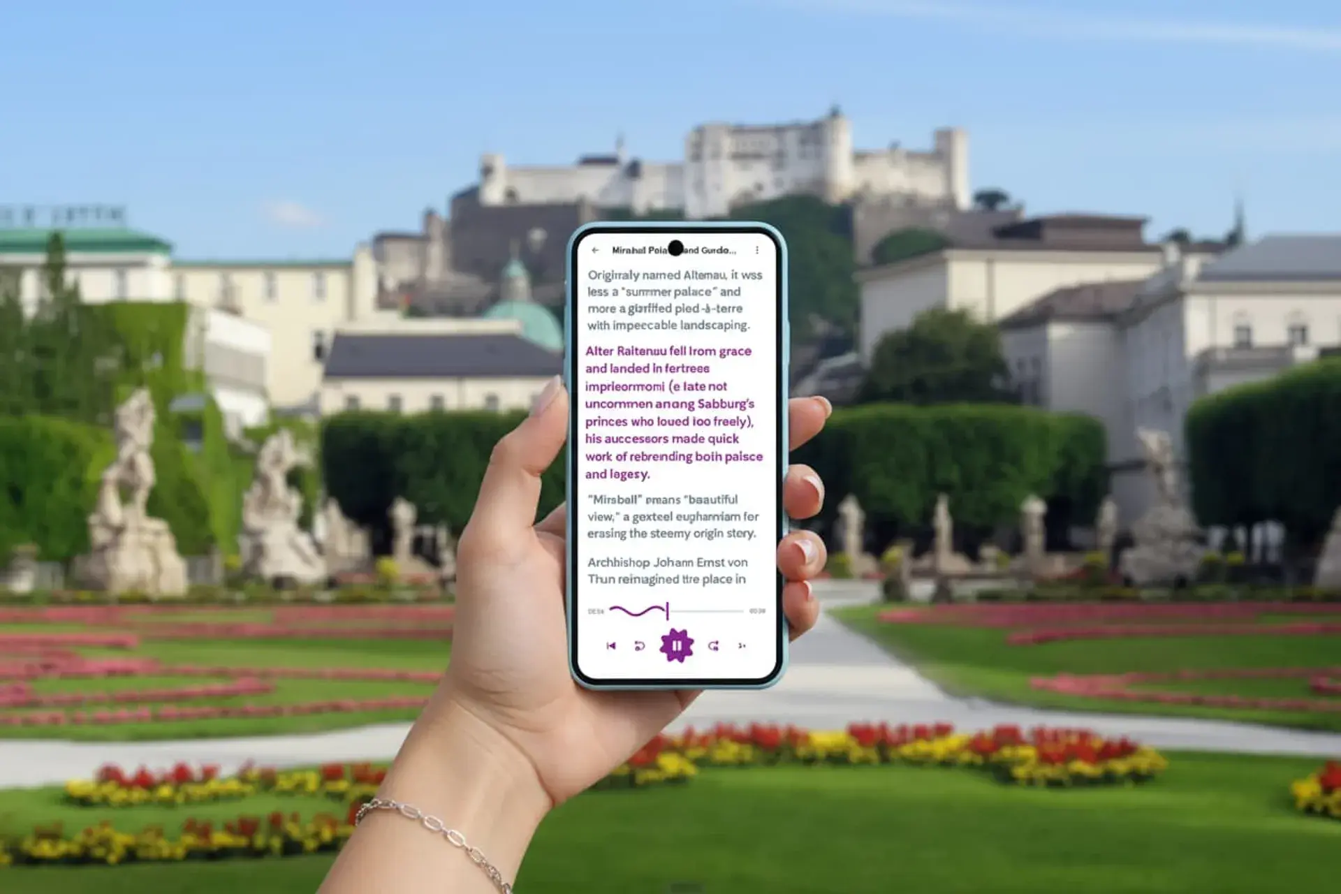 Salzburg self guided walking tour with audio guide