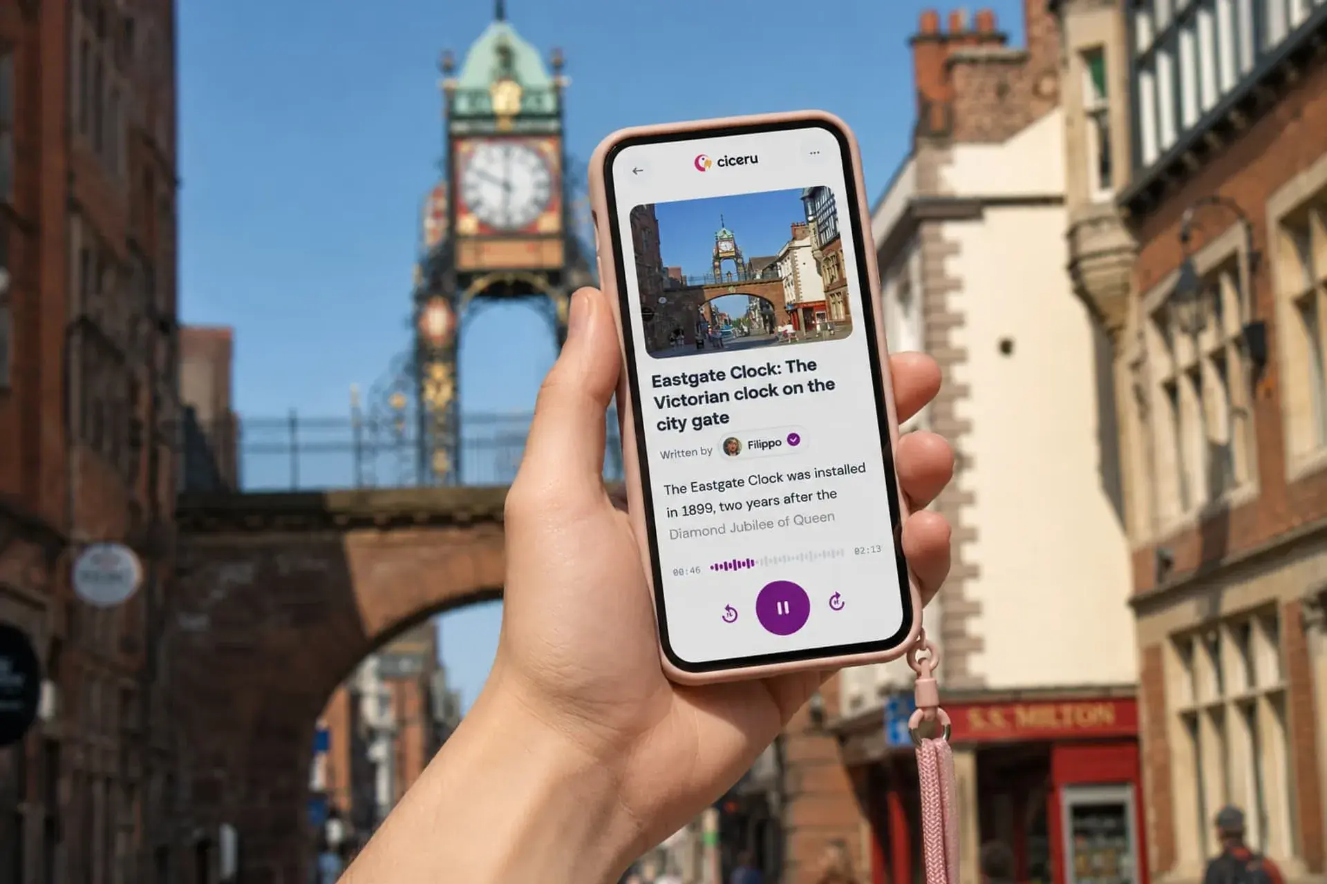 Tour image 1 for Chester: essential landmarks, a self-guided walking tour with audio and quizzes