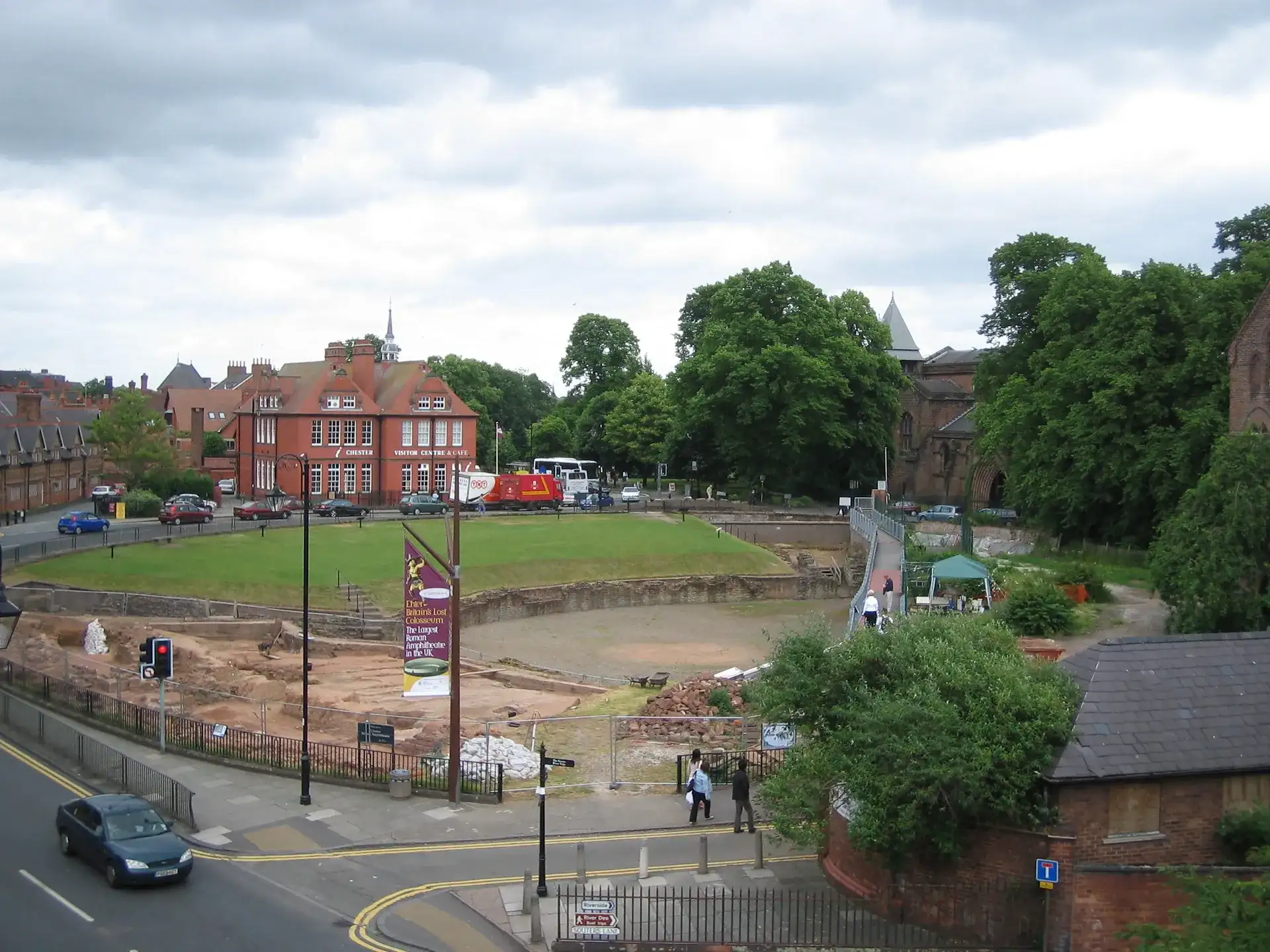 Anfiteatro Romano de Chester: a maior arena da Britânia - Chester