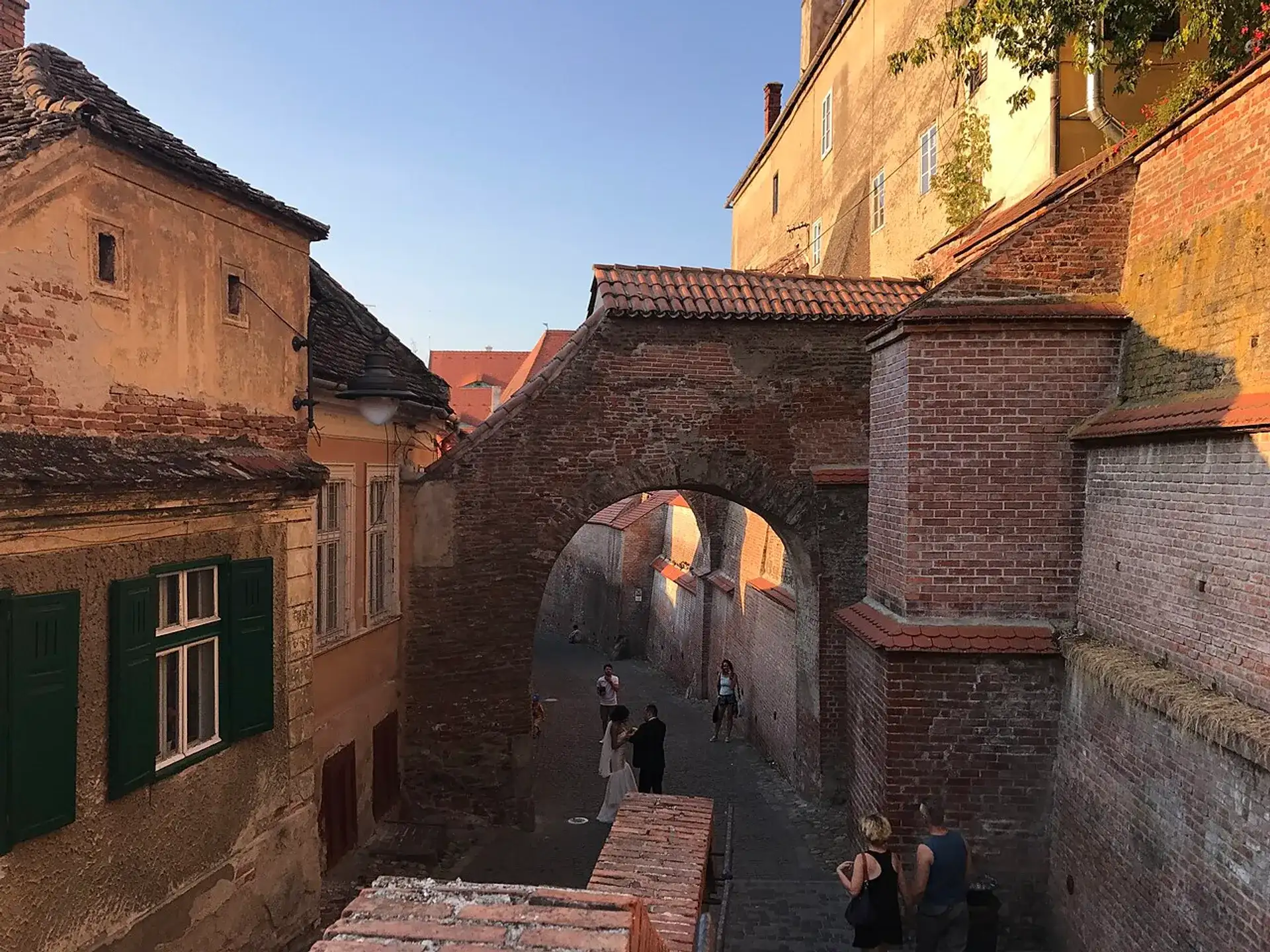 El Pasaje de las Escaleras de Sibiu: un histórico pasadizo medieval - Sibiu