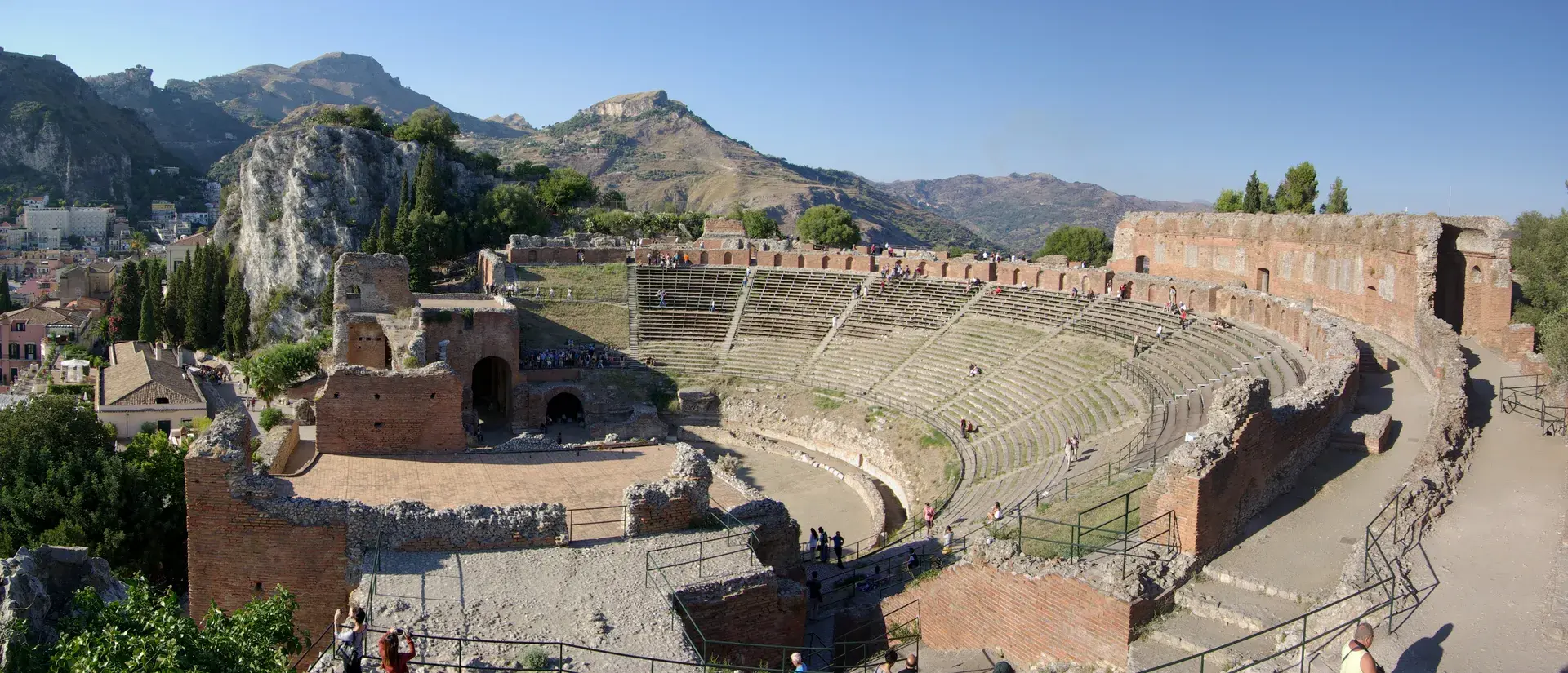 Tour image 2 for Taormina: a self-guided walking tour of Sicily's clifftop ridge of stacked empires, with audio, quizzes & free eSIM