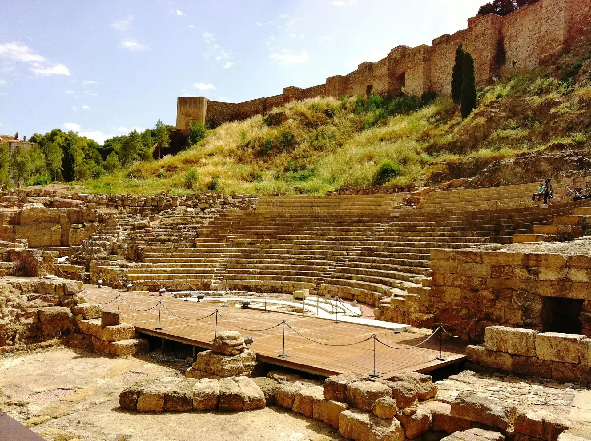 Teatro romano de Málaga: historia y redescubrimiento - Malaga